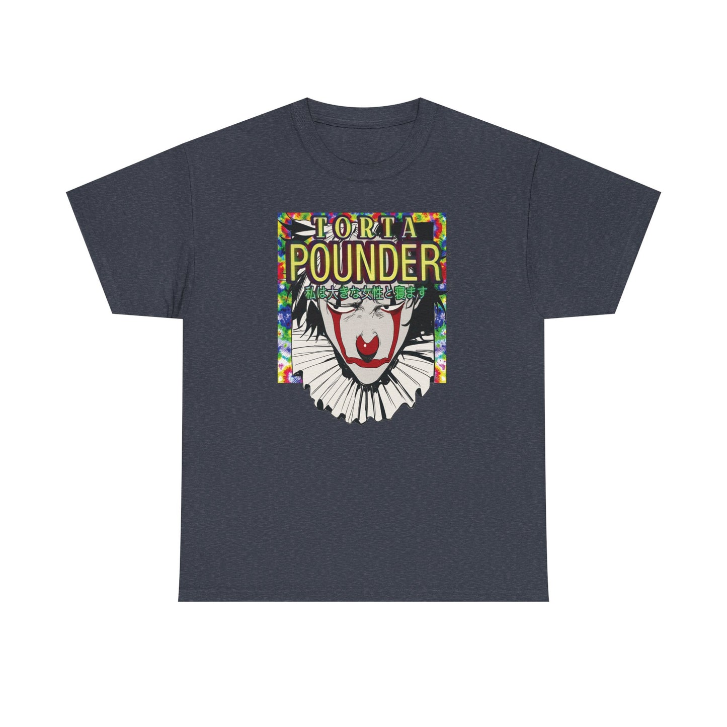 Torta Pounder 私は太った女性が大好きです Unisex Heavy Cotton Tee