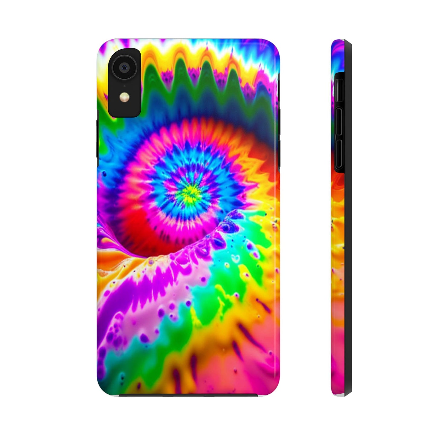 W Tie-Dye Wie-Wye (Tough iPhone Case)