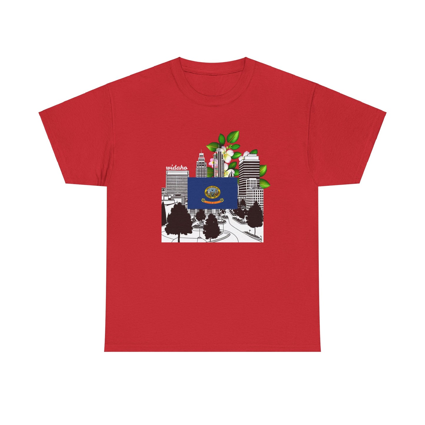 W Idaho Widaho (Unisex Heavy Cotton Tee)