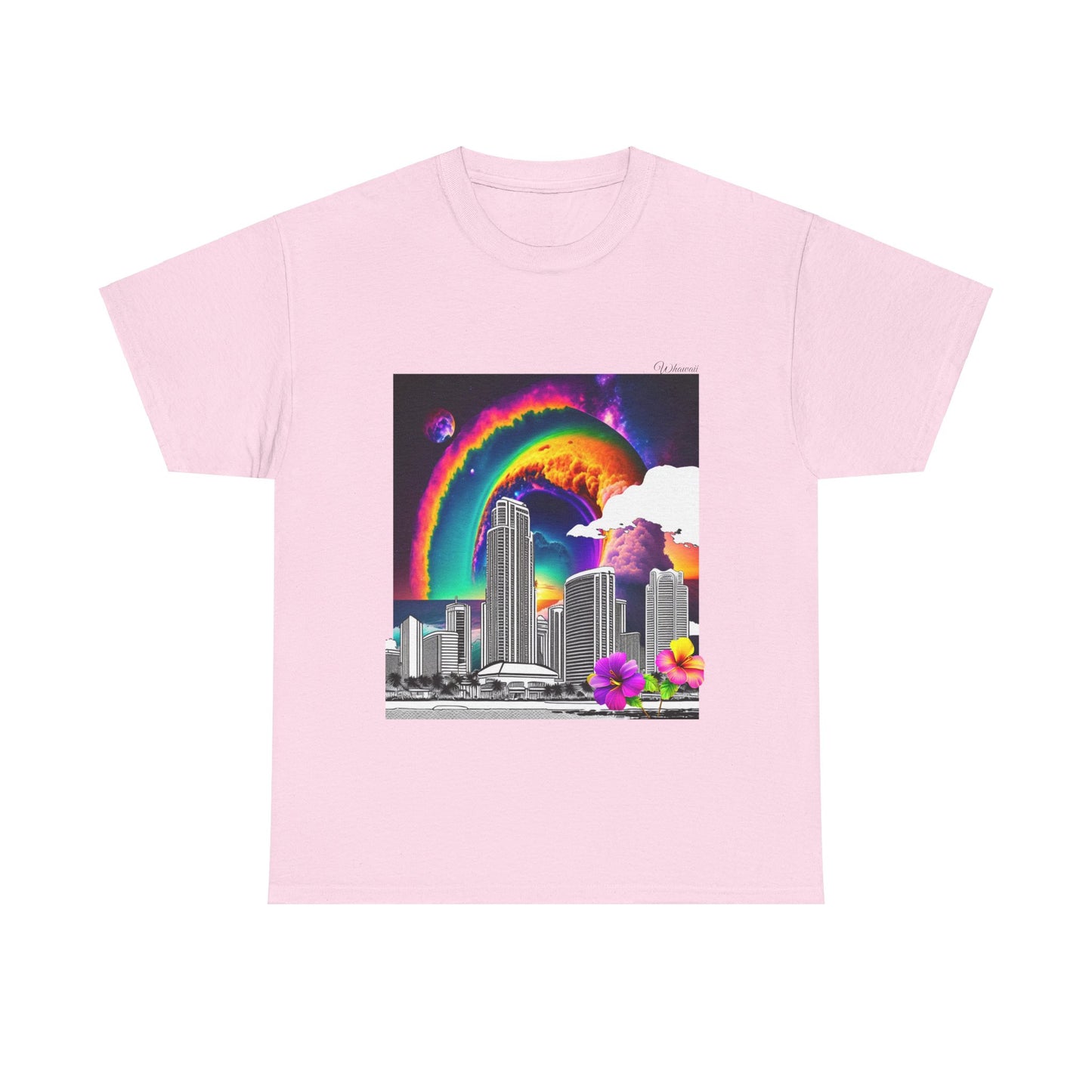 W Hawaii Wawaii (Unisex Heavy Cotton Tee)