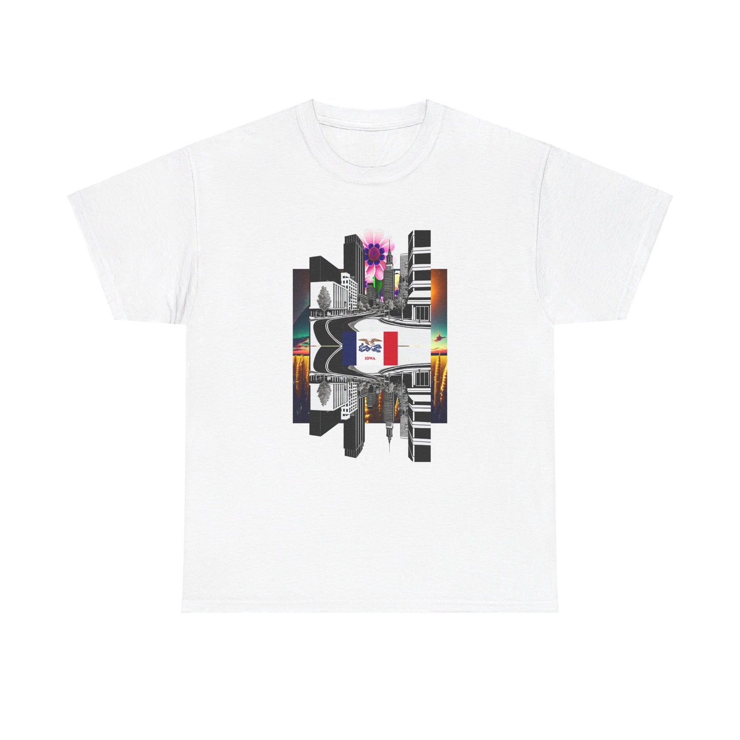 W Iowa Wiowa (Unisex Heavy Cotton Tee)