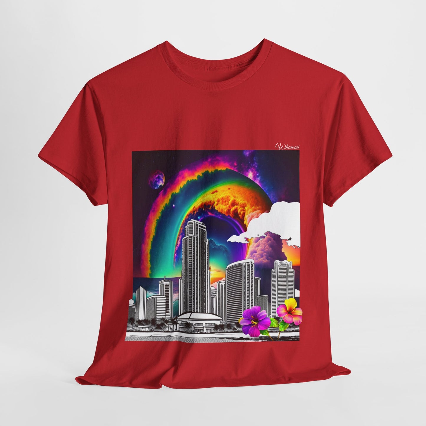 W Hawaii Wawaii (Unisex Heavy Cotton Tee)
