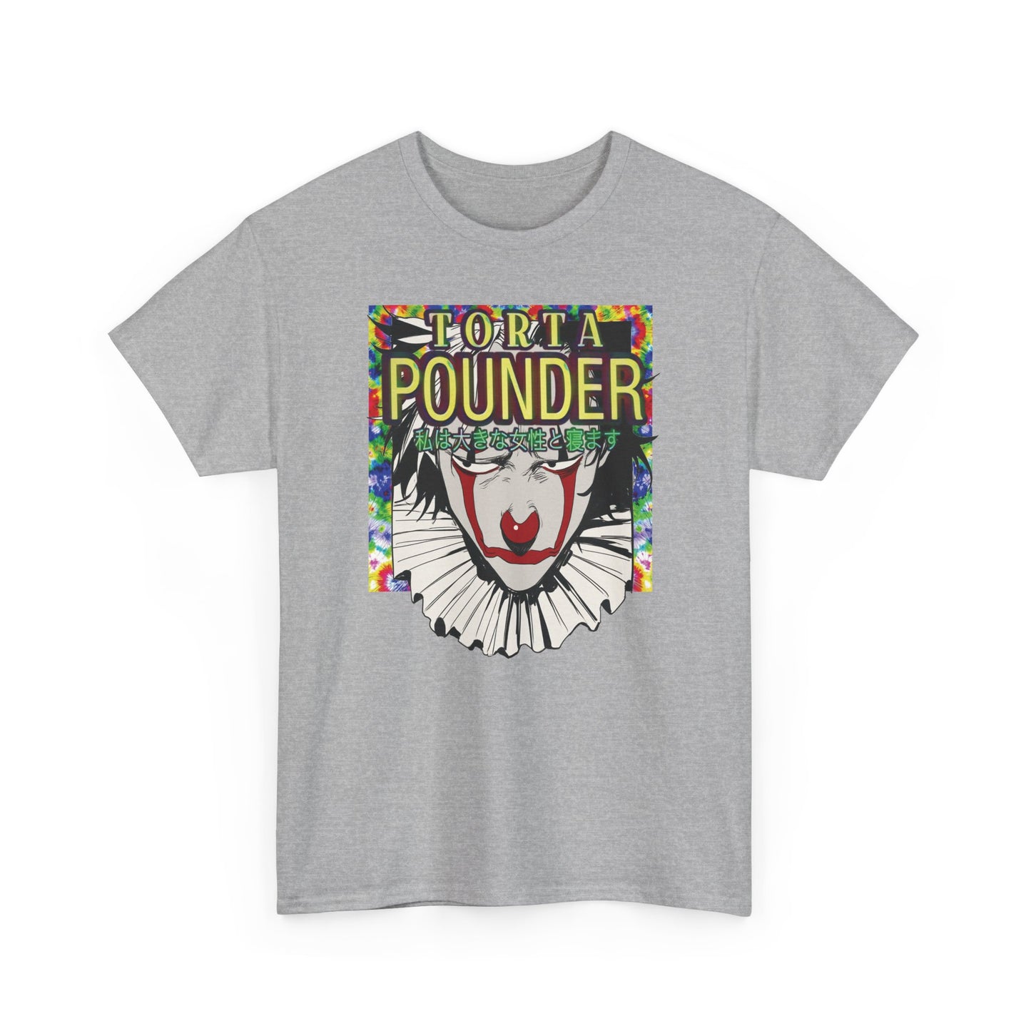 Torta Pounder 私は太った女性が大好きです Unisex Heavy Cotton Tee