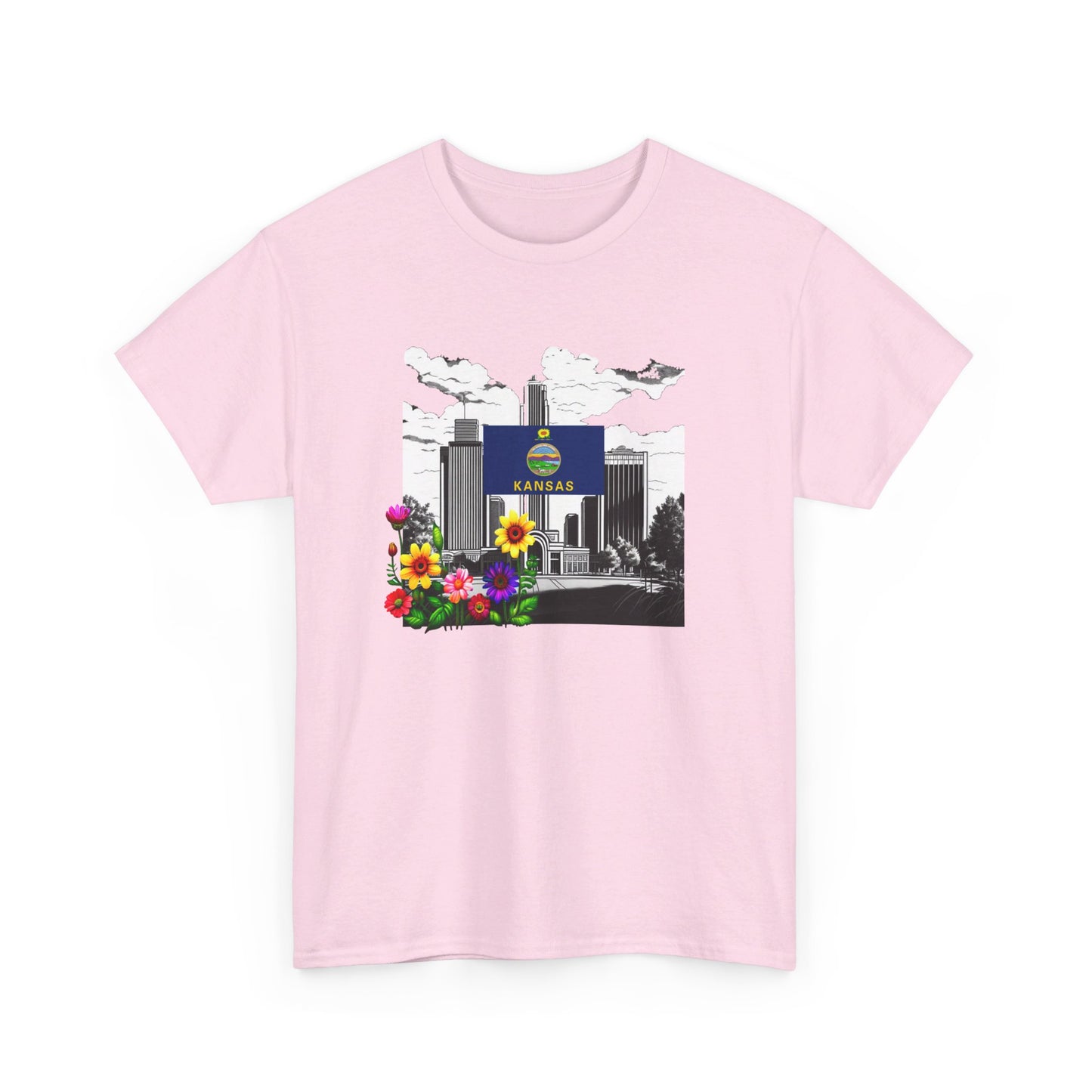 W Kansas Wansas (Unisex Heavy Cotton Tee)
