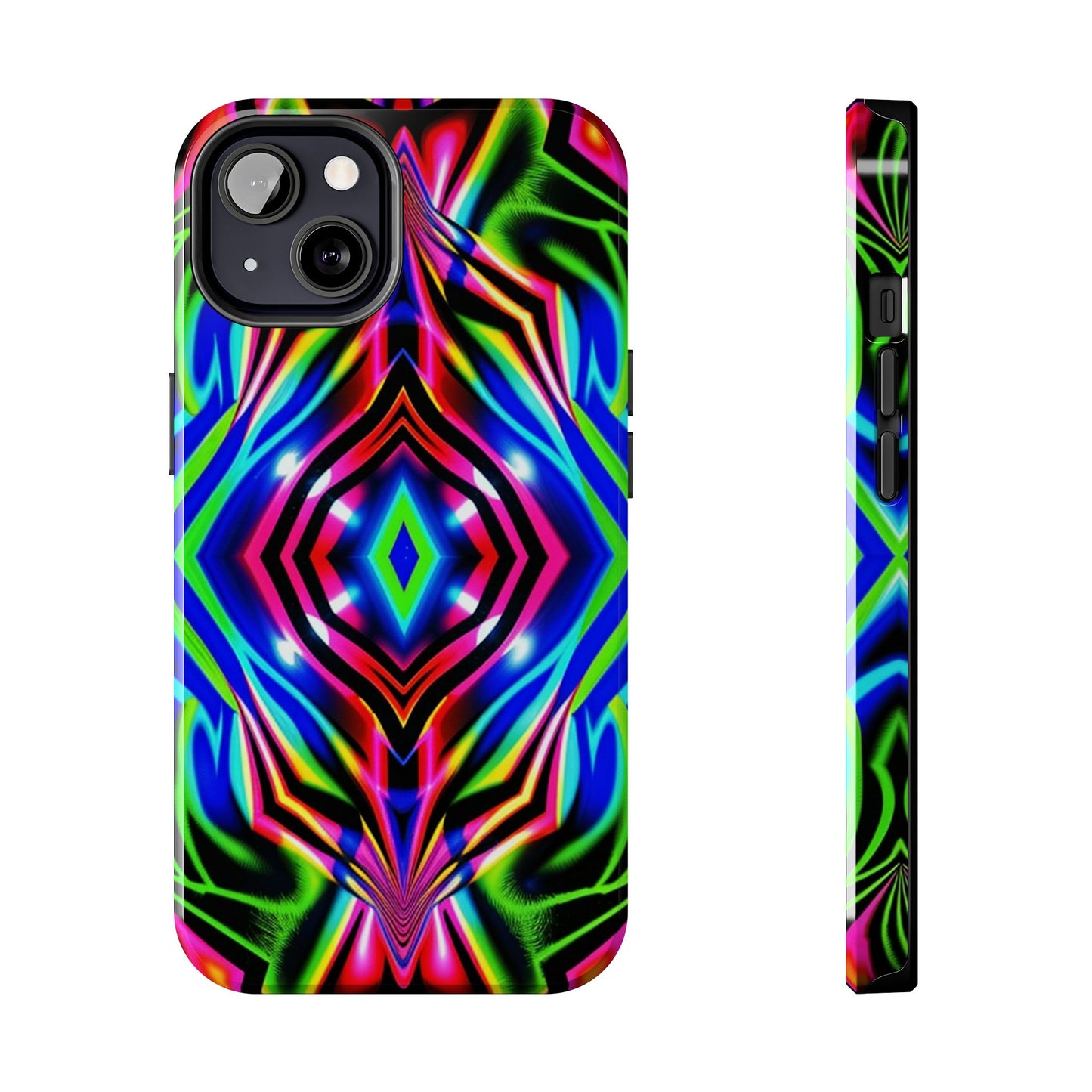Infinite Neon (Tough iPhone Case)