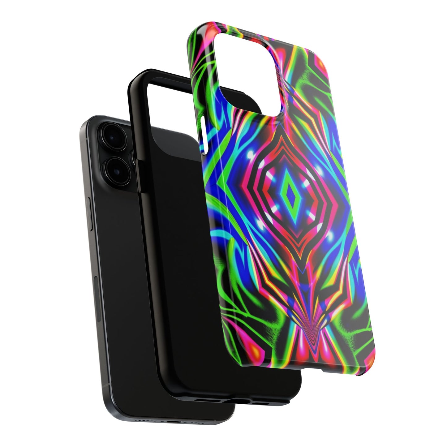 Infinite Neon (Tough iPhone Case)