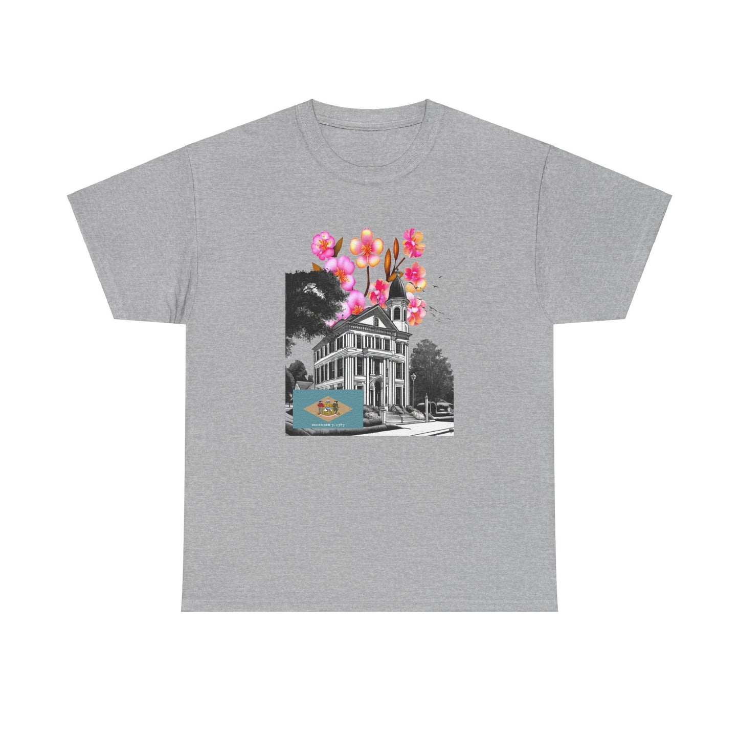 W Delaware Welaware (Unisex Heavy Cotton Tee)