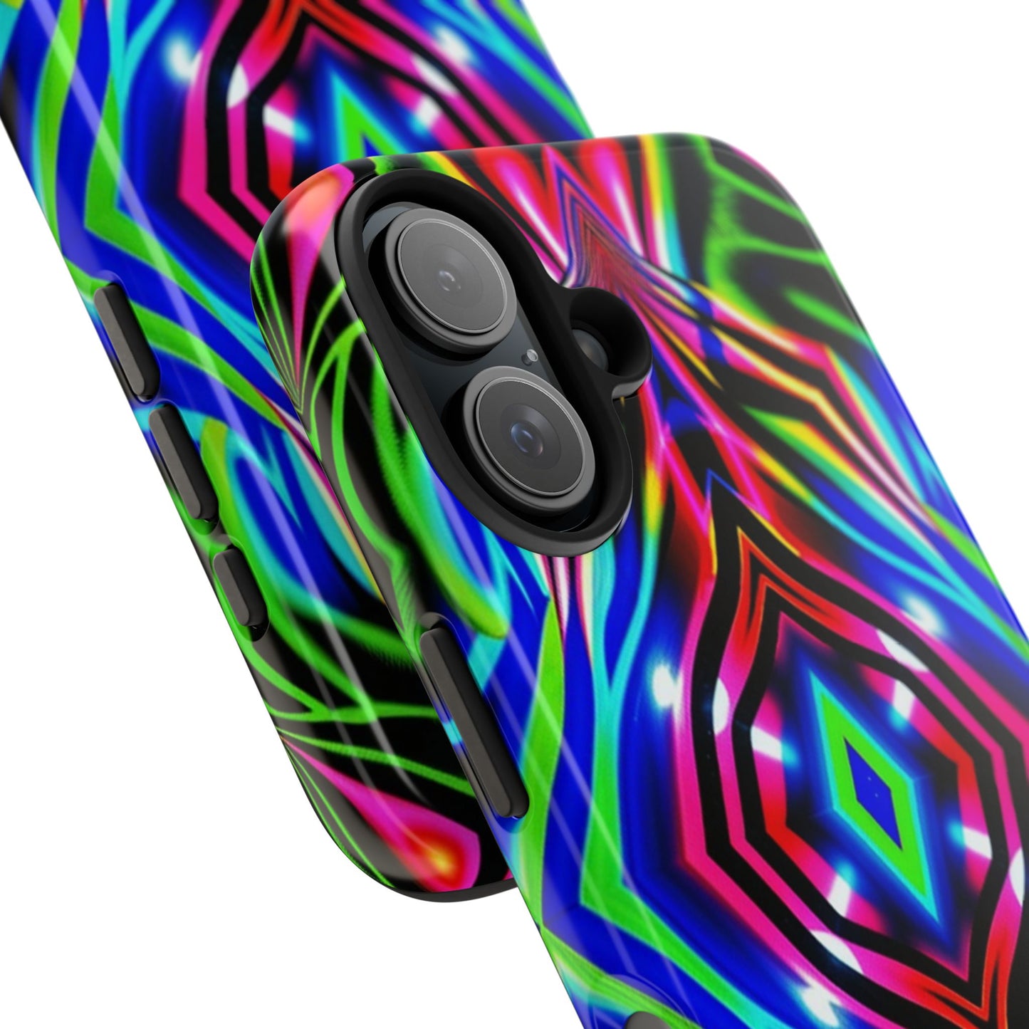 Infinite Neon (Tough iPhone Case)