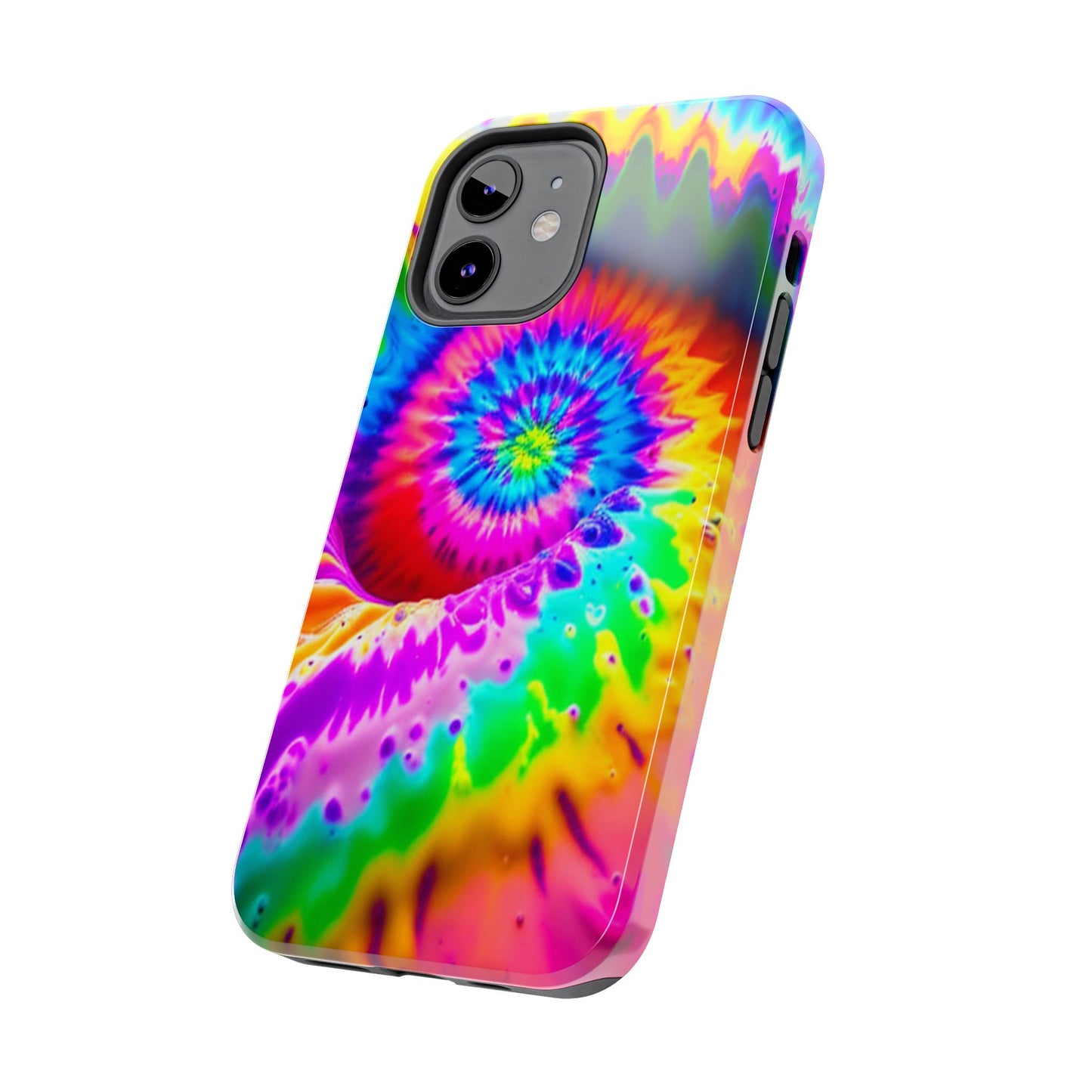 W Tie-Dye Wie-Wye (Tough iPhone Case)
