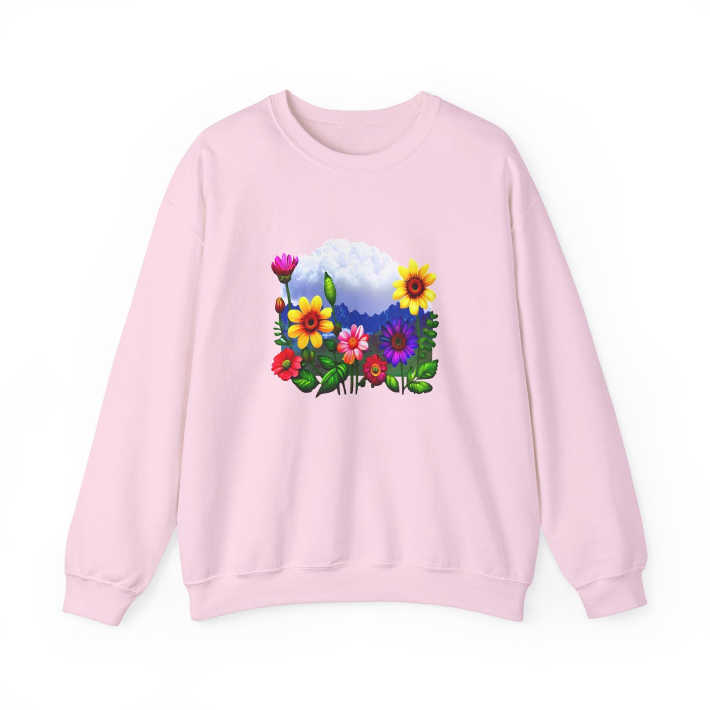 WildFlowers (Unisex Heavy Blend™ Crewneck Sweatshirt)