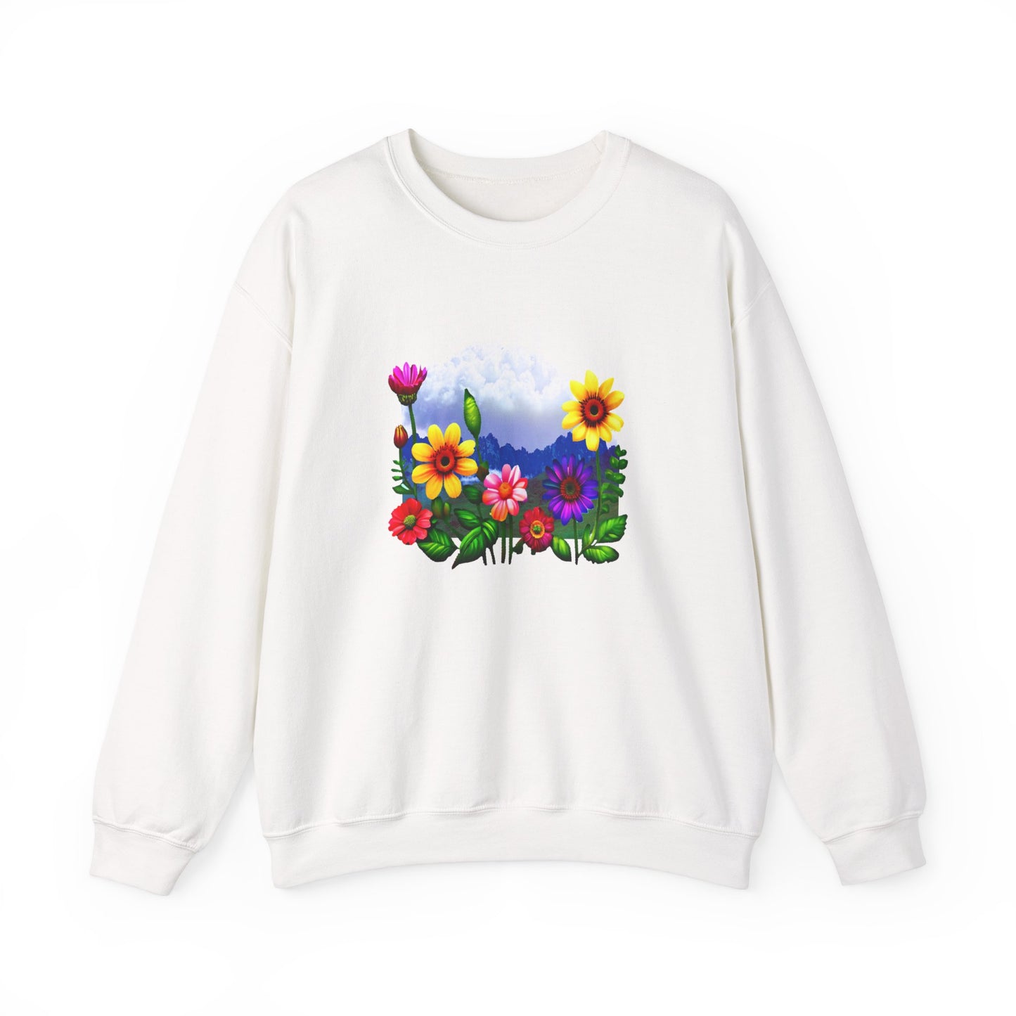 WildFlowers (Unisex Heavy Blend™ Crewneck Sweatshirt)