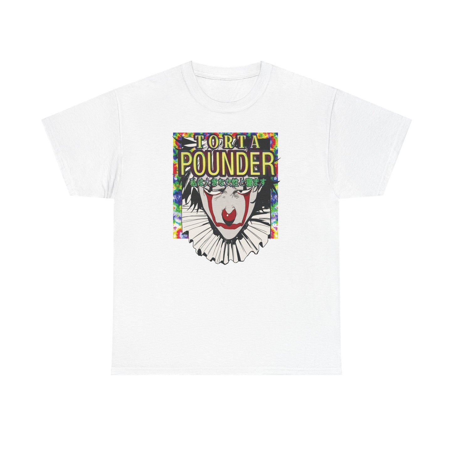 Torta Pounder 私は太った女性が大好きです Unisex Heavy Cotton Tee
