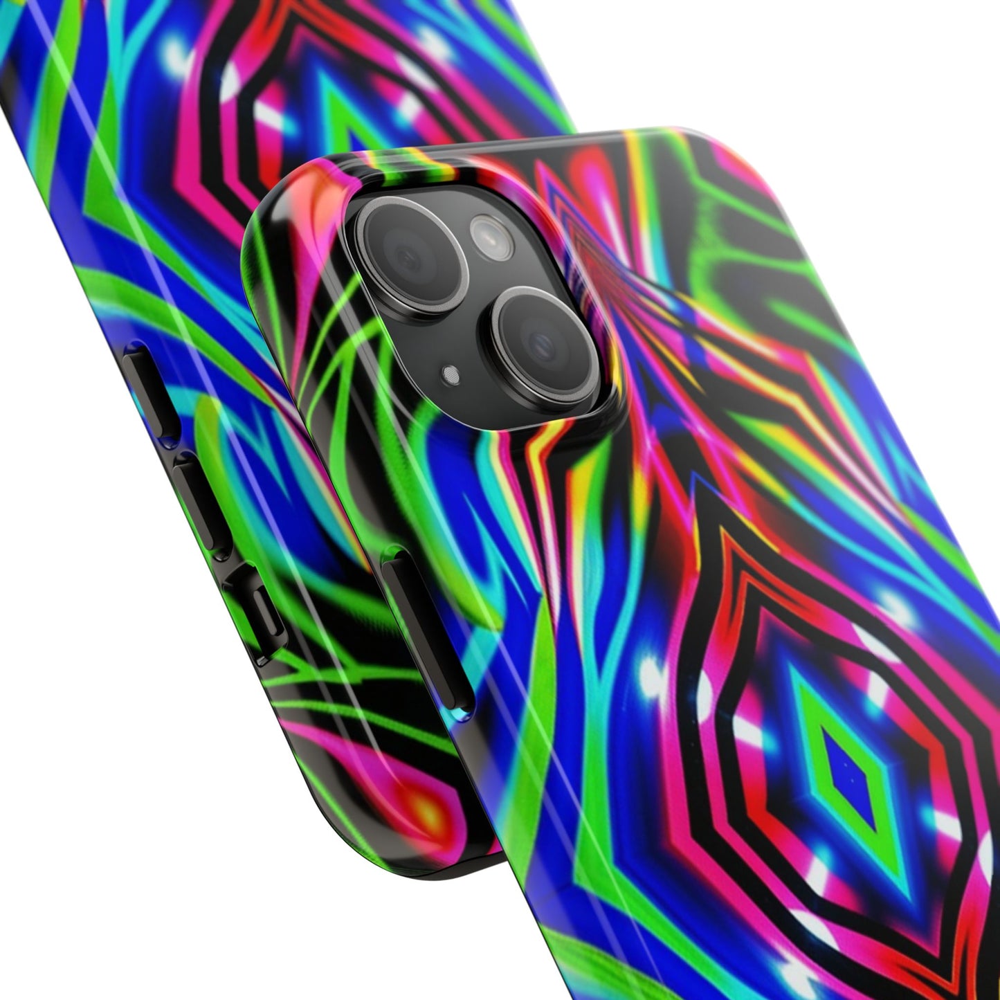 Infinite Neon (Tough iPhone Case)