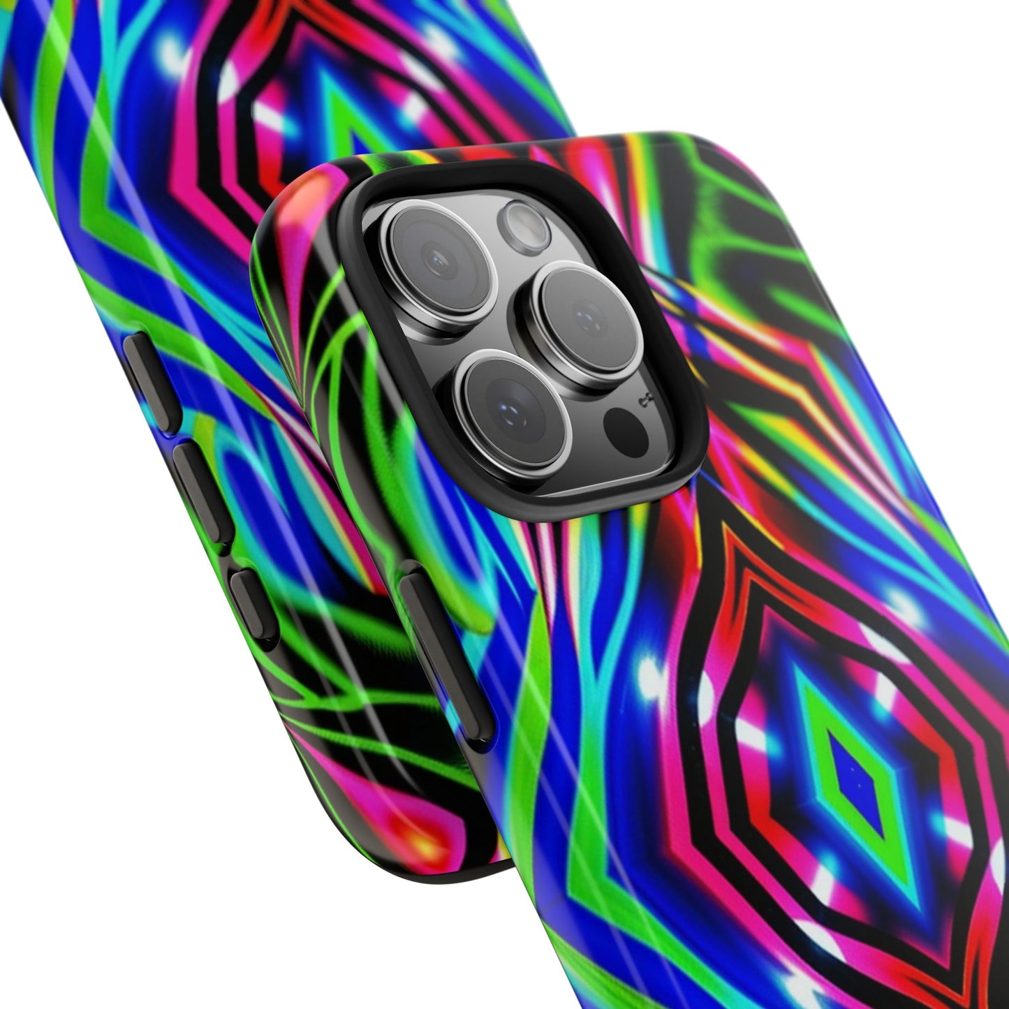 Infinite Neon (Tough iPhone Case)