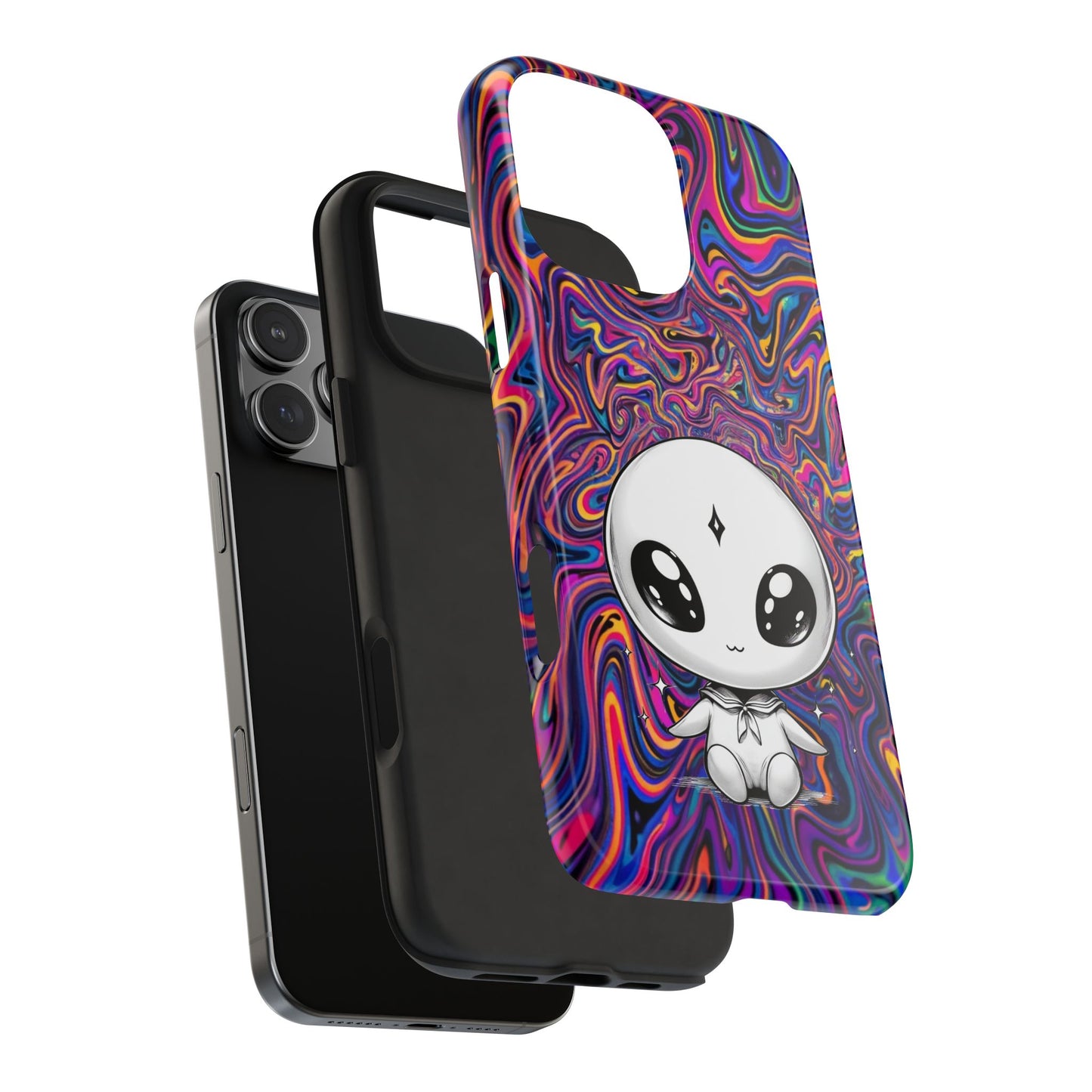 Kawaii Alien (Tough iPhone Case)