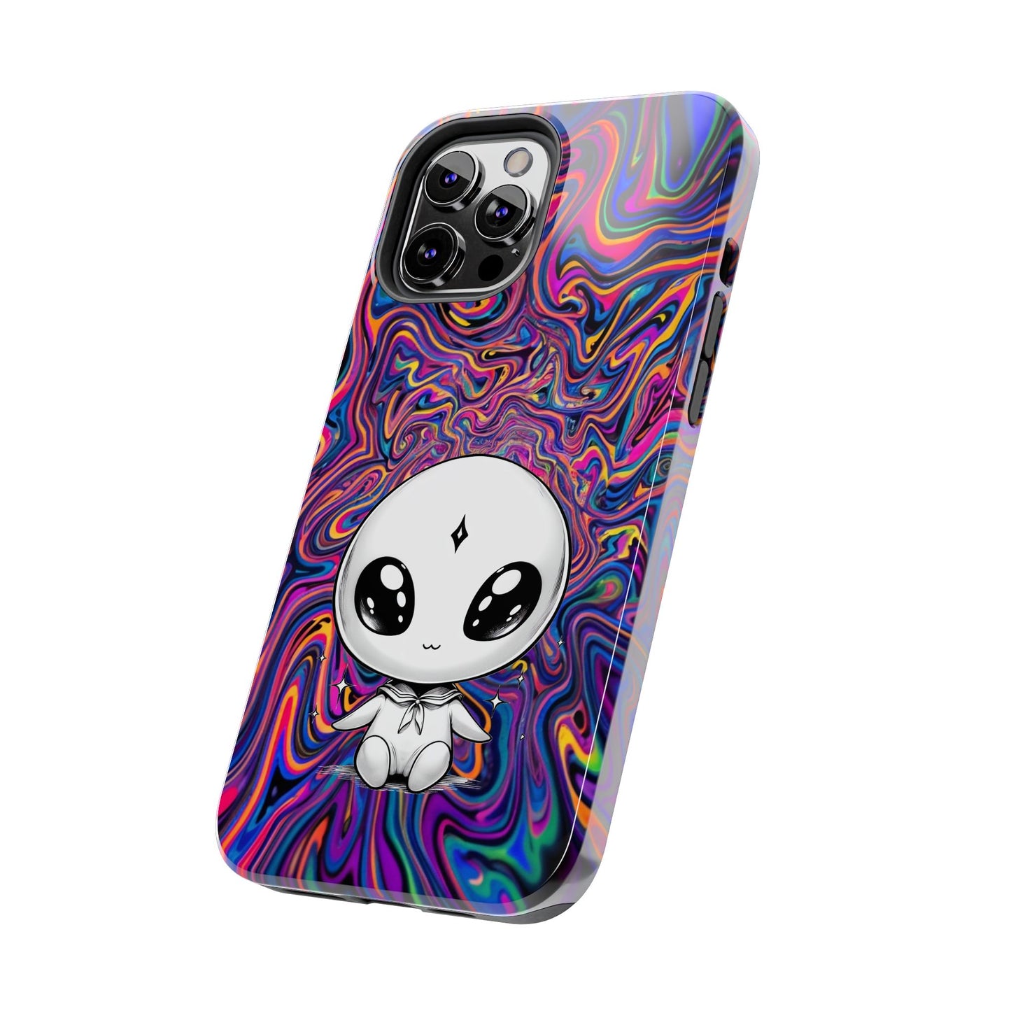 Kawaii Alien (Tough iPhone Case)