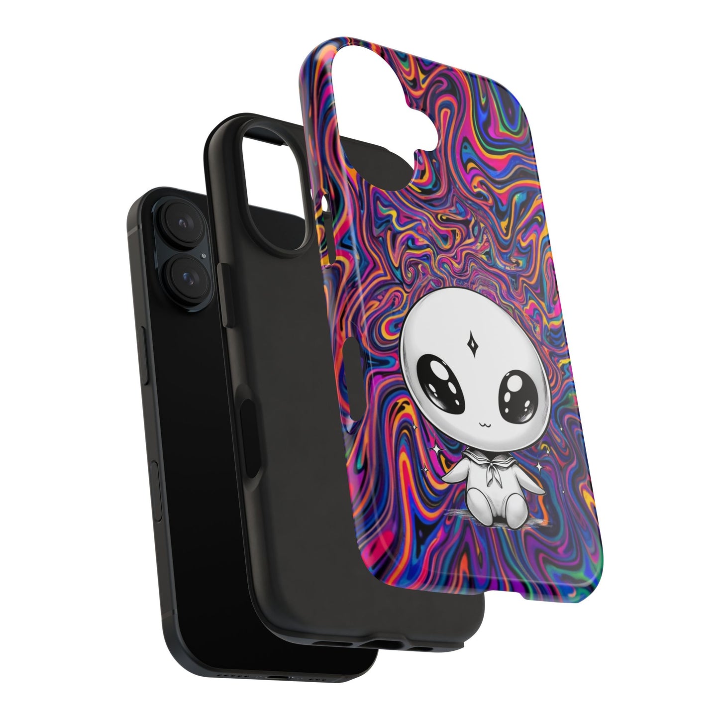 Kawaii Alien (Tough iPhone Case)