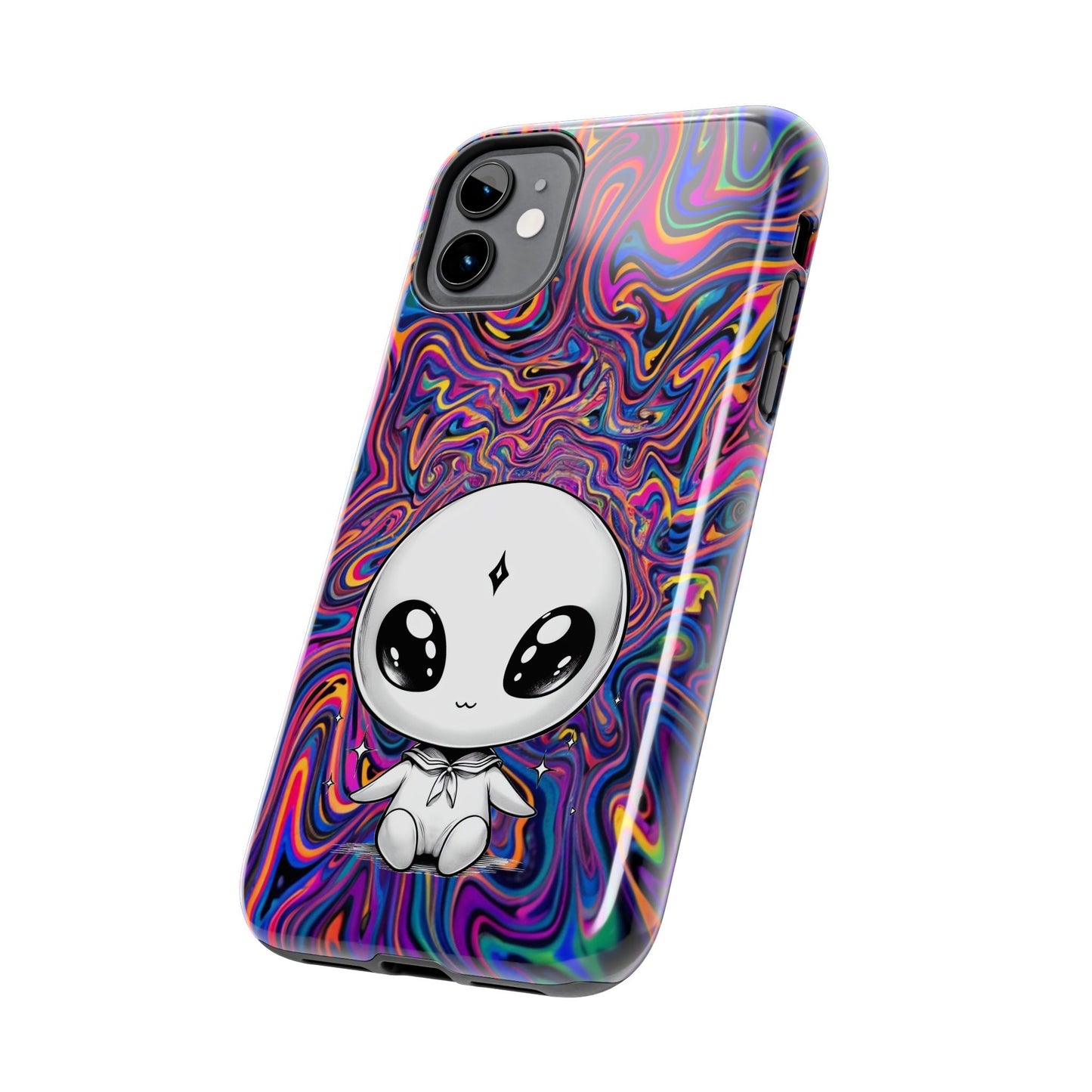 Kawaii Alien (Tough iPhone Case)