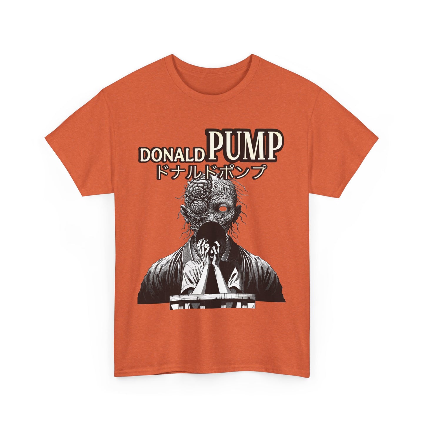 Donald Pumpドナルドポンプ Unisex Heavy Cotton Tee