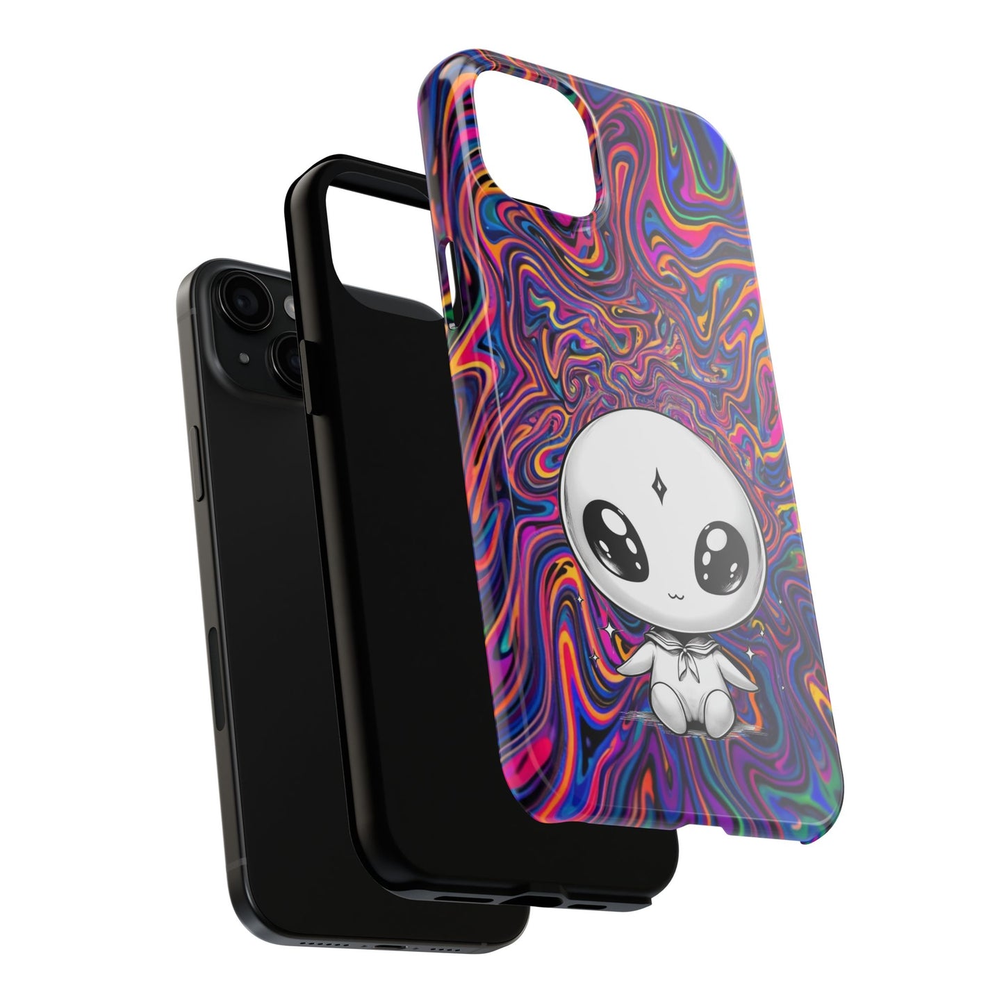 Kawaii Alien (Tough iPhone Case)