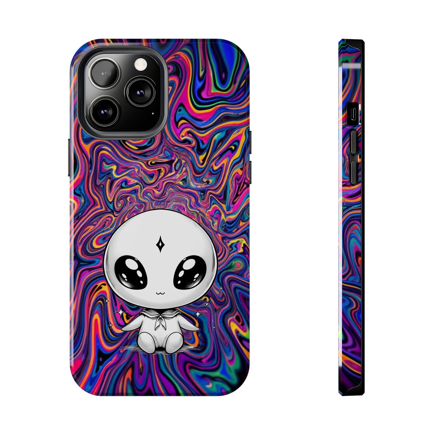 Kawaii Alien (Tough iPhone Case)