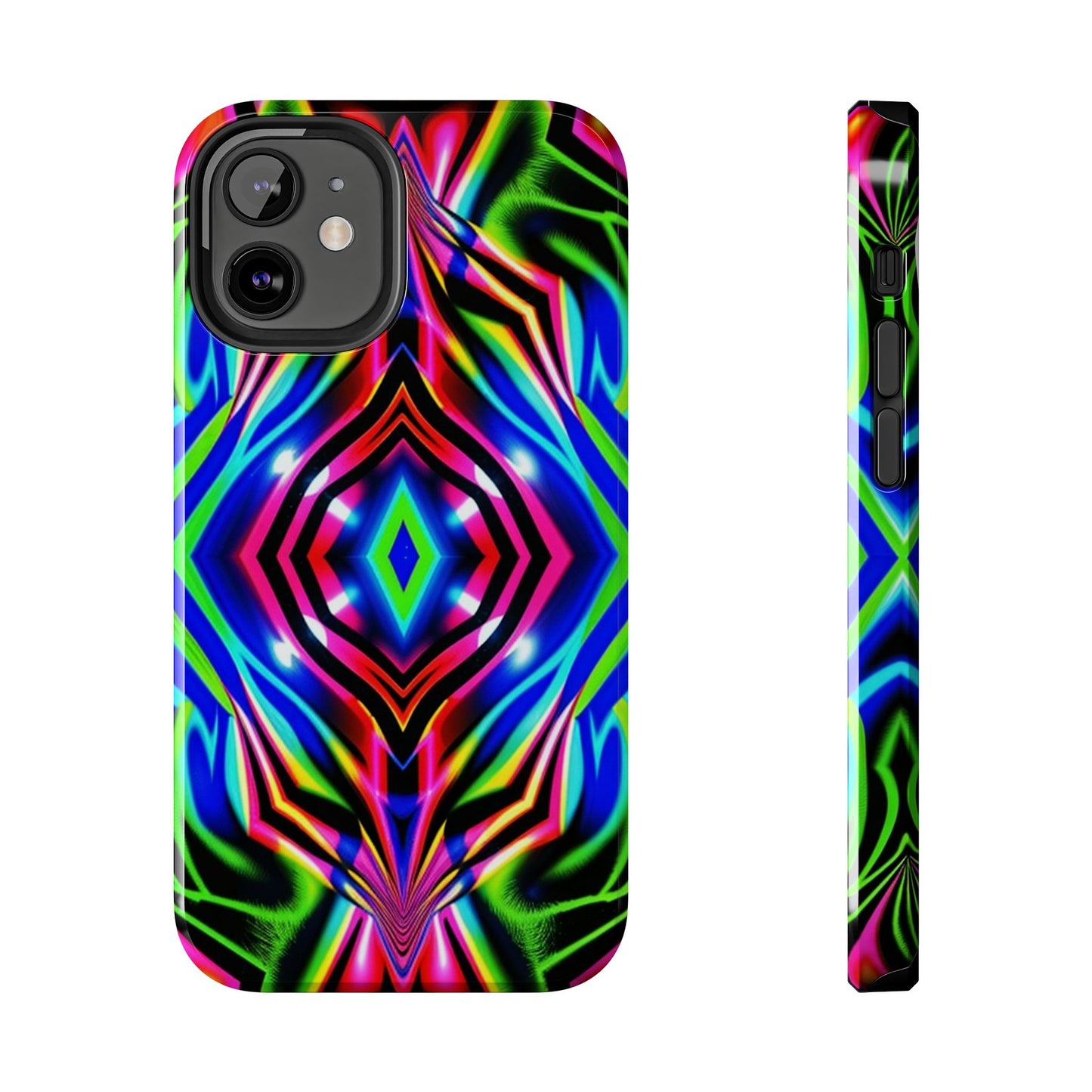 Infinite Neon (Tough iPhone Case)