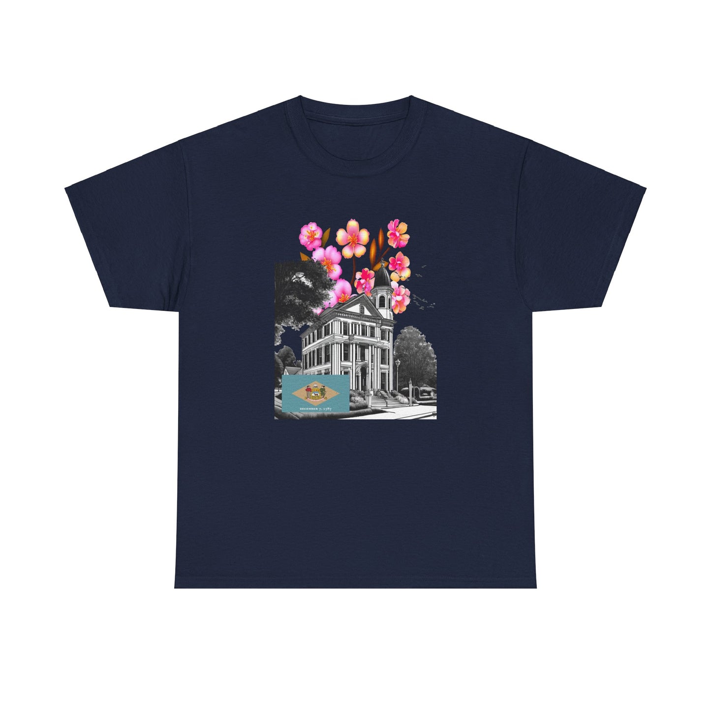 W Delaware Welaware (Unisex Heavy Cotton Tee)