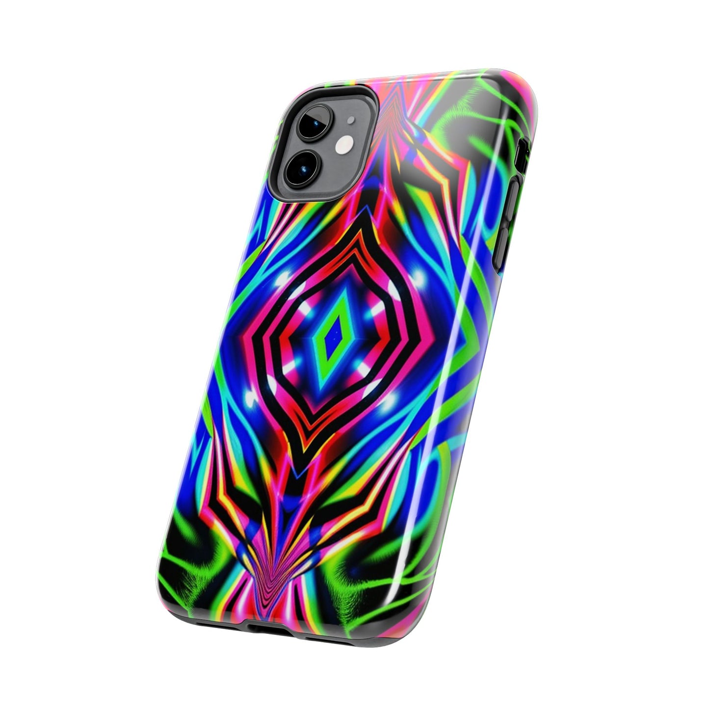 Infinite Neon (Tough iPhone Case)