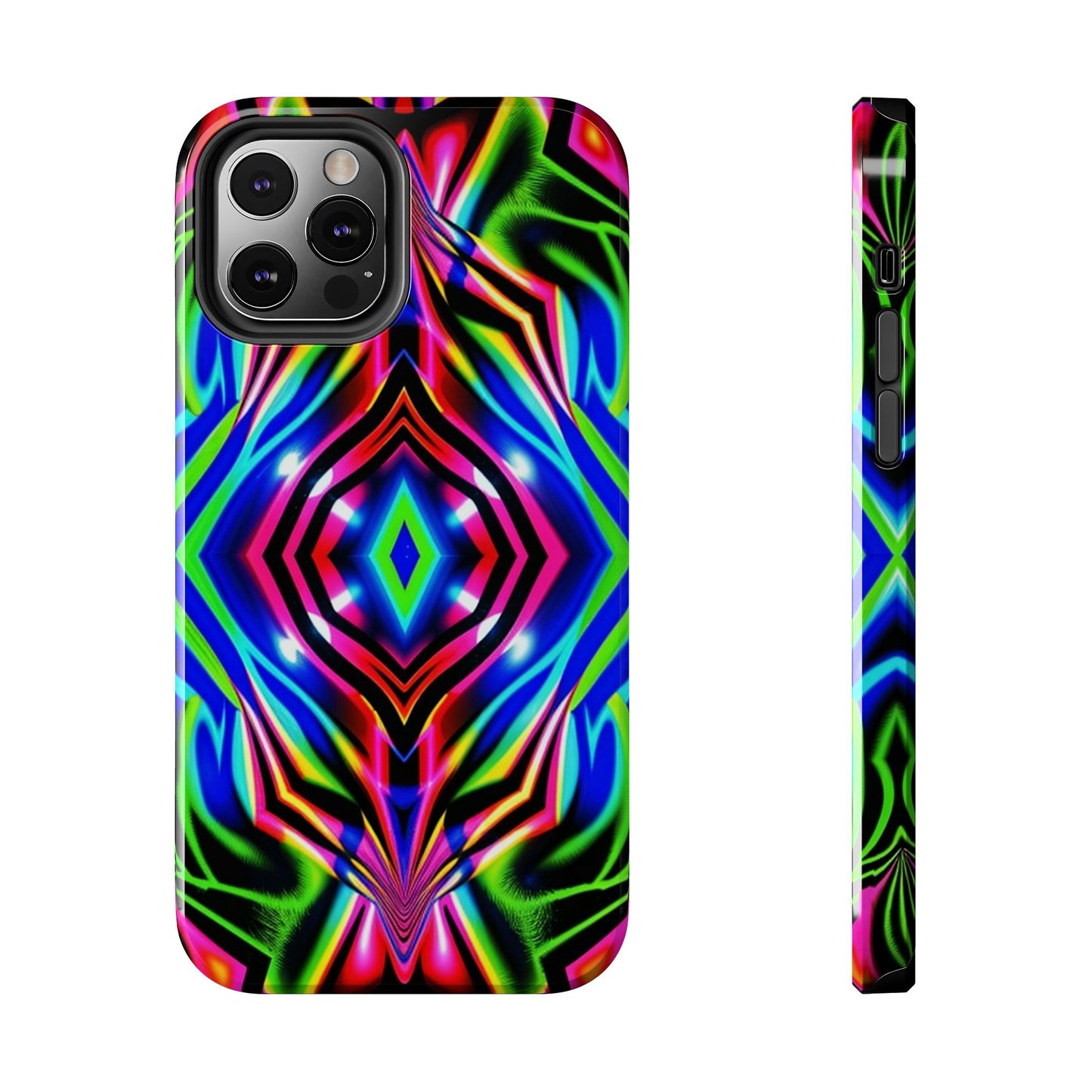 Infinite Neon (Tough iPhone Case)