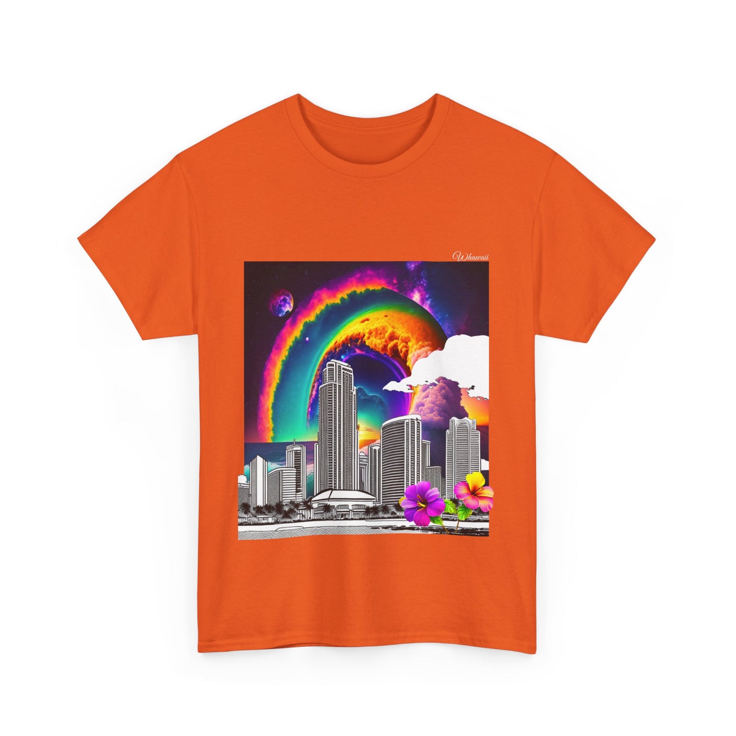 W Hawaii Wawaii (Unisex Heavy Cotton Tee)