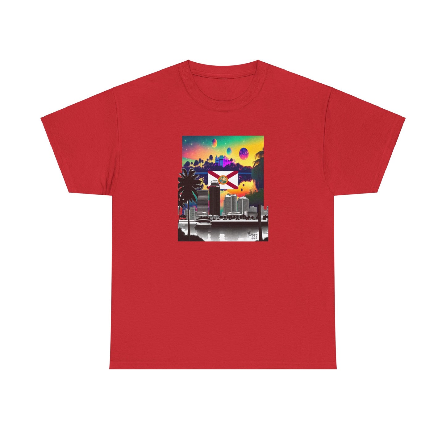 W Florida Wlorida (Unisex Heavy Cotton Tee)