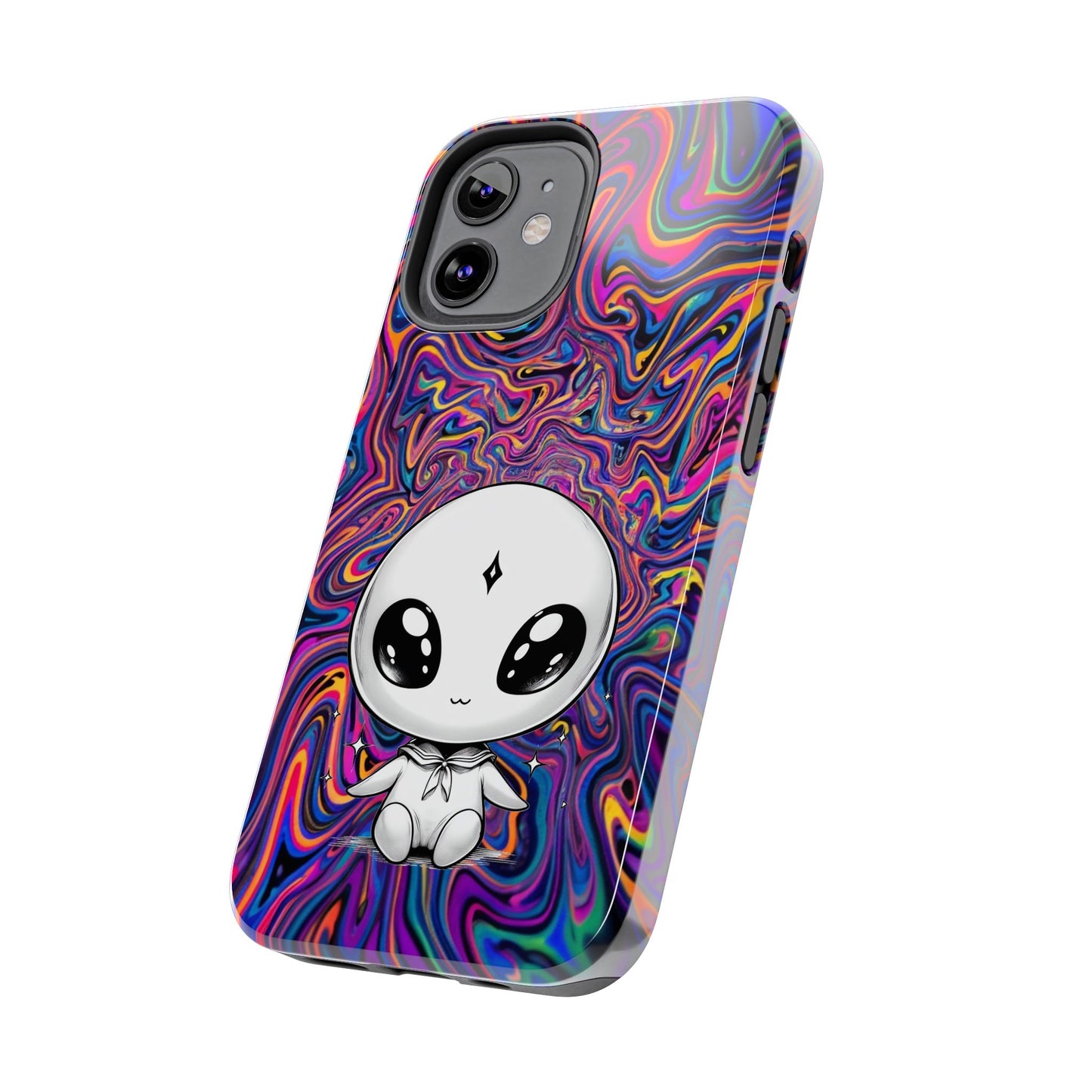 Kawaii Alien (Tough iPhone Case)