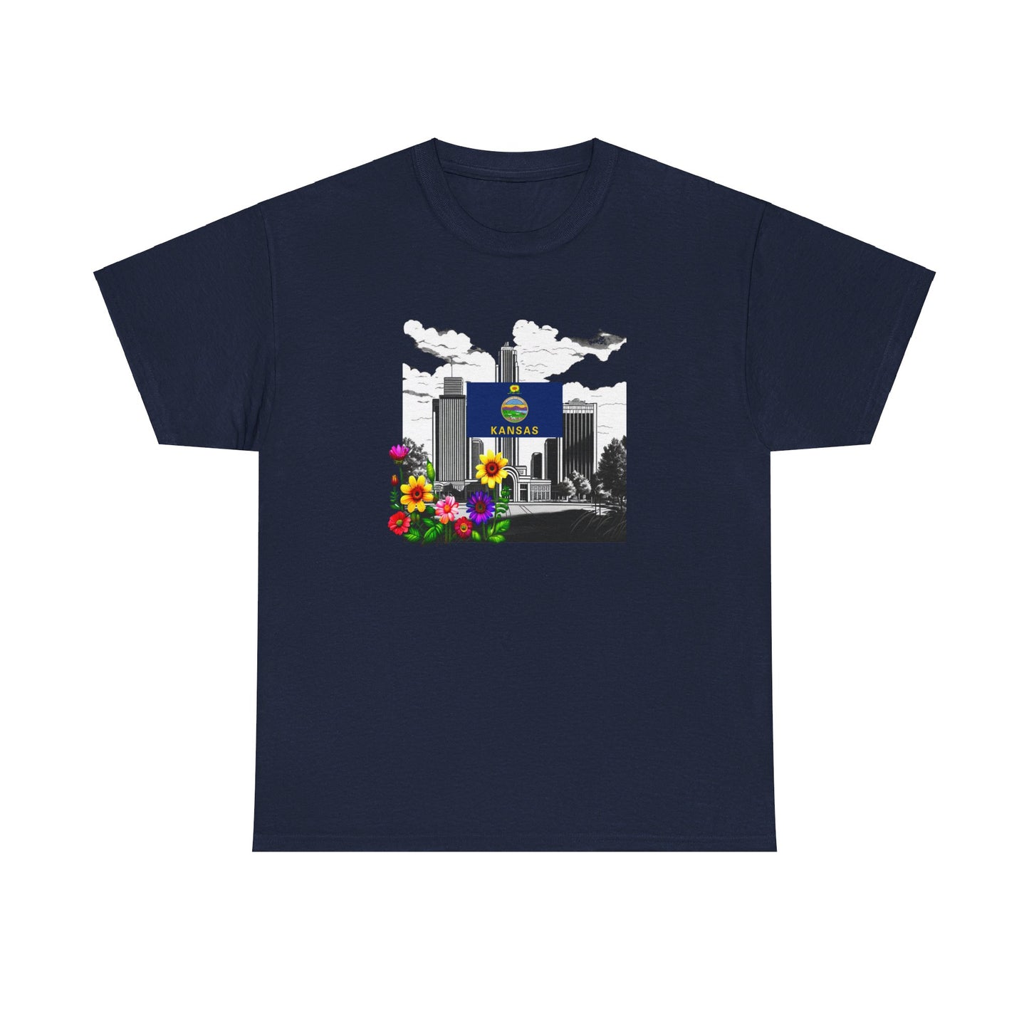 W Kansas Wansas (Unisex Heavy Cotton Tee)