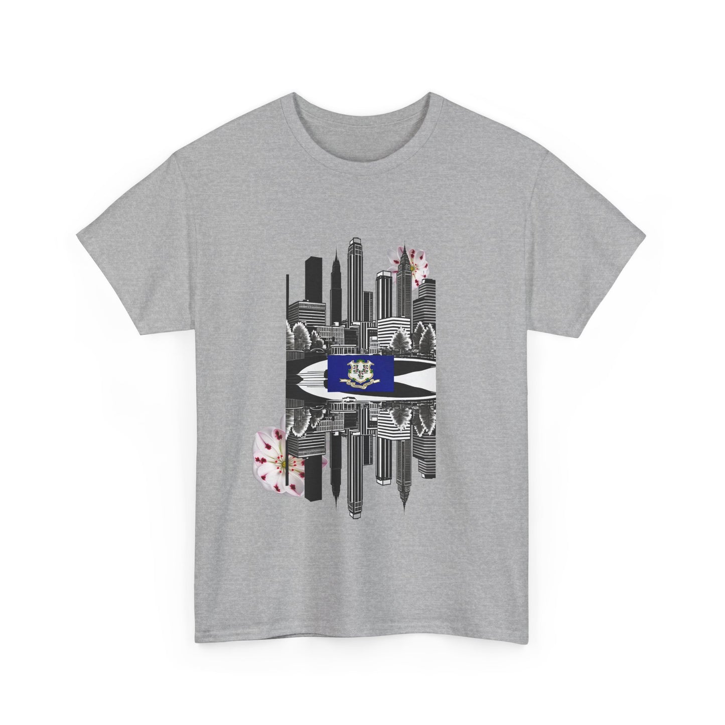 W Connecticut Wonnecticut (Unisex Heavy Cotton Tee)