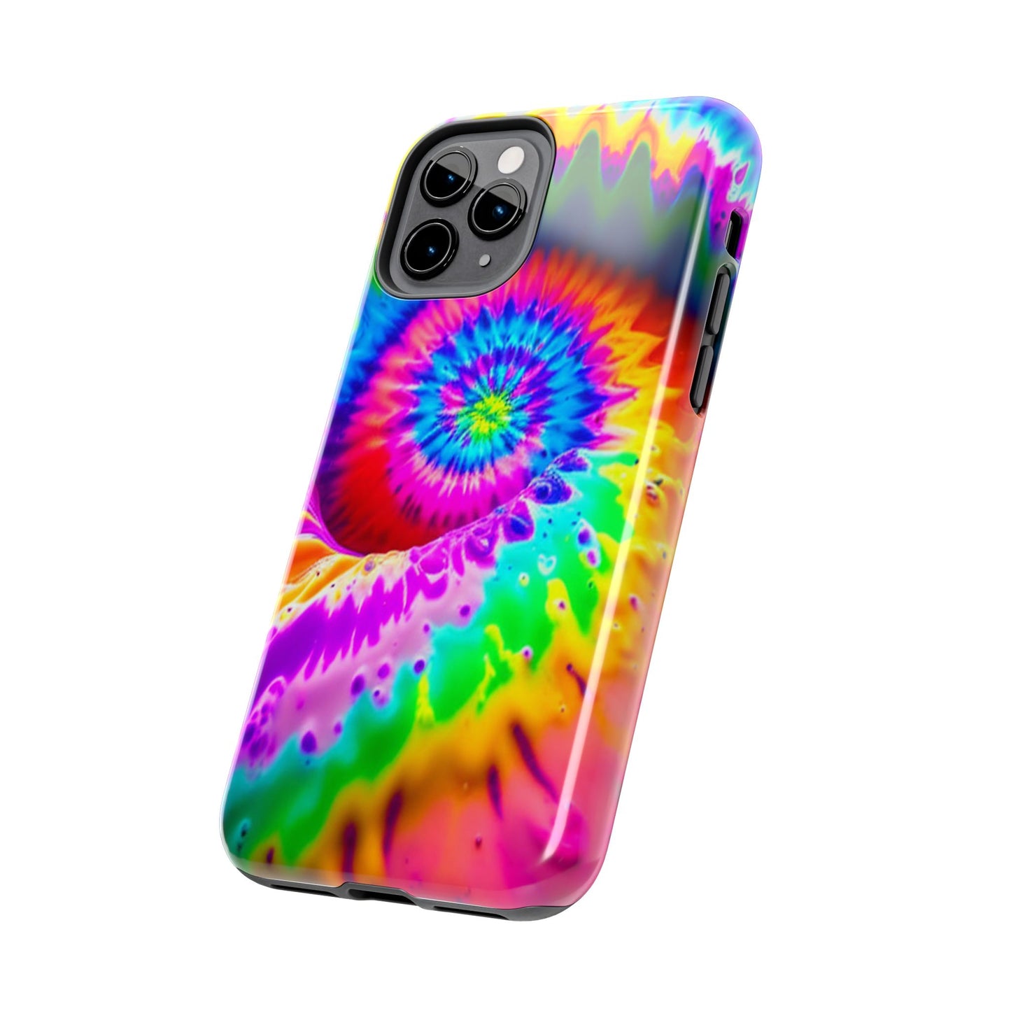 W Tie-Dye Wie-Wye (Tough iPhone Case)