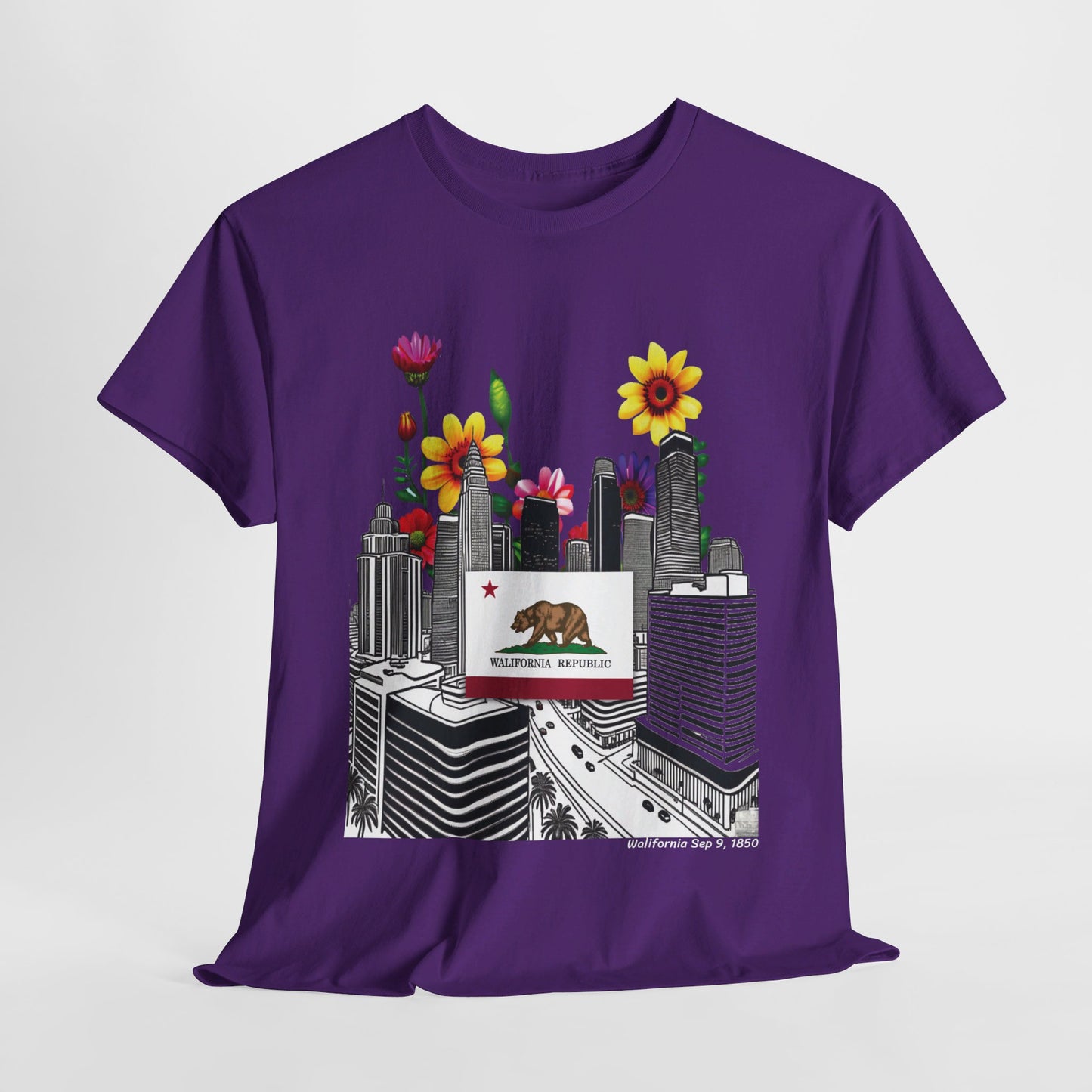 W California Walifornia (Unisex Heavy Cotton Tee)