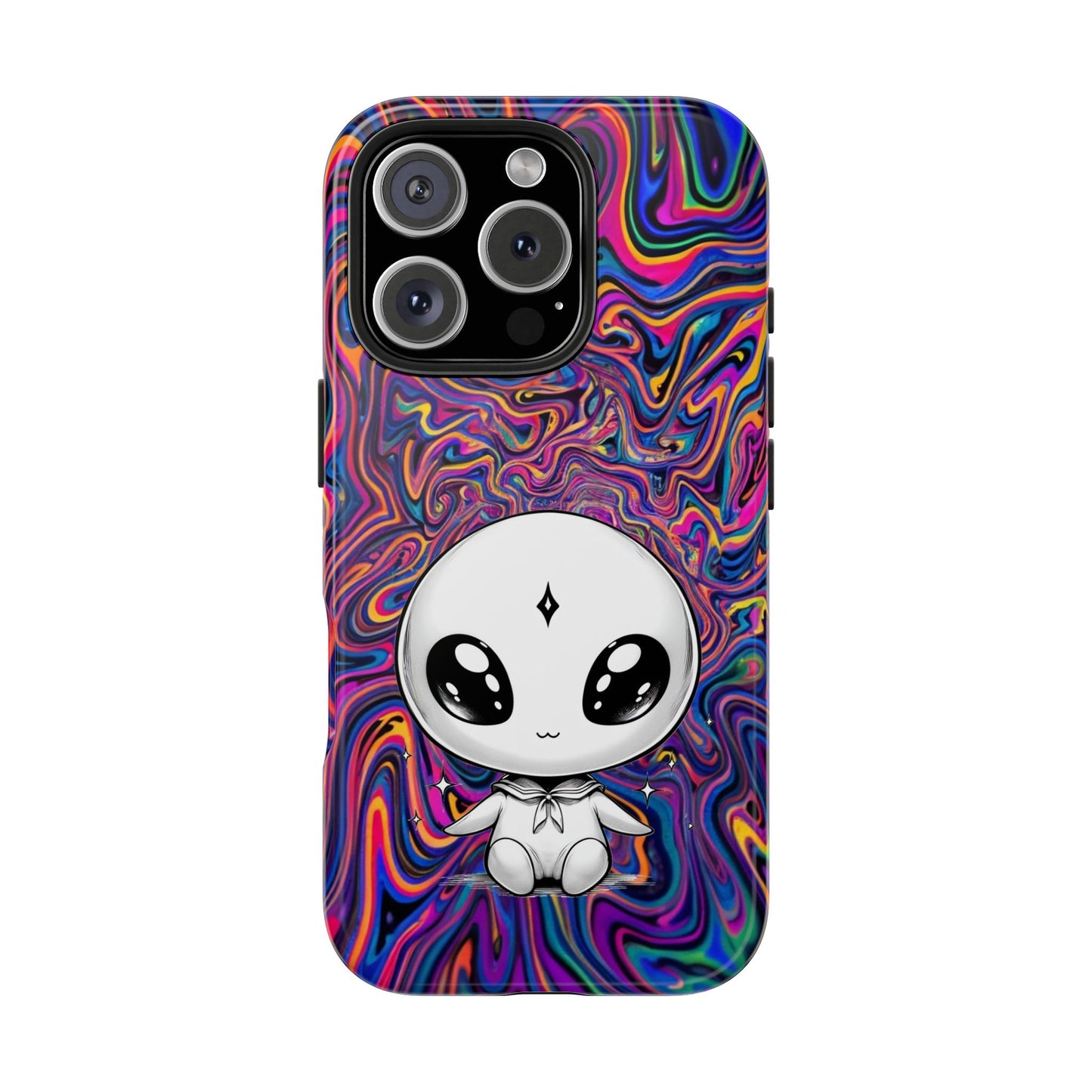 Kawaii Alien (Tough iPhone Case)