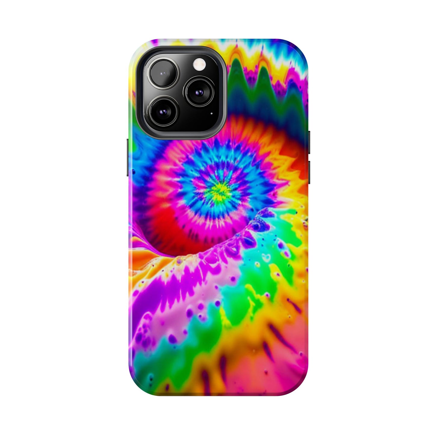 W Tie-Dye Wie-Wye (Tough iPhone Case)