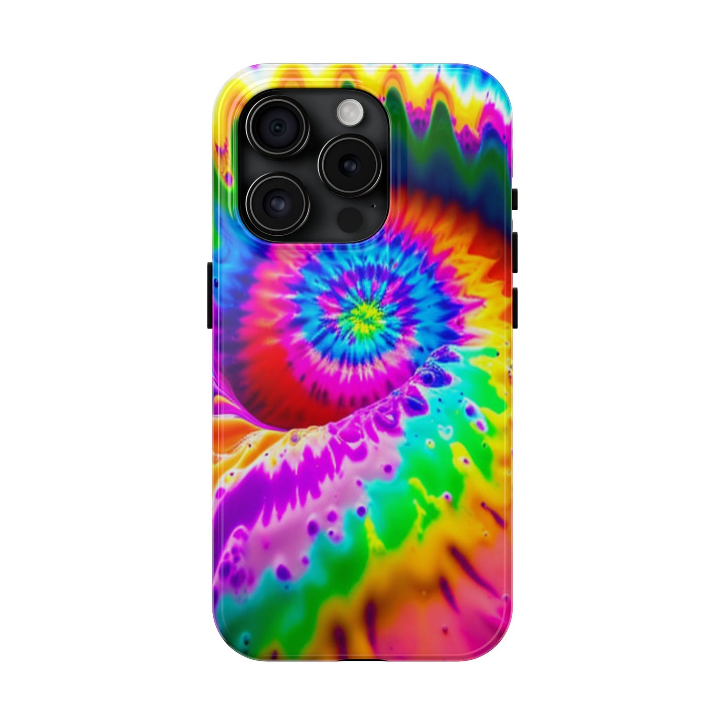 W Tie-Dye Wie-Wye (Tough iPhone Case)