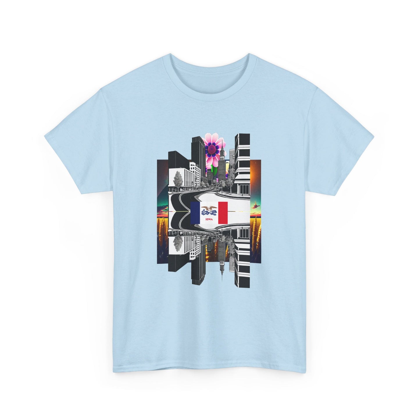 W Iowa Wiowa (Unisex Heavy Cotton Tee)