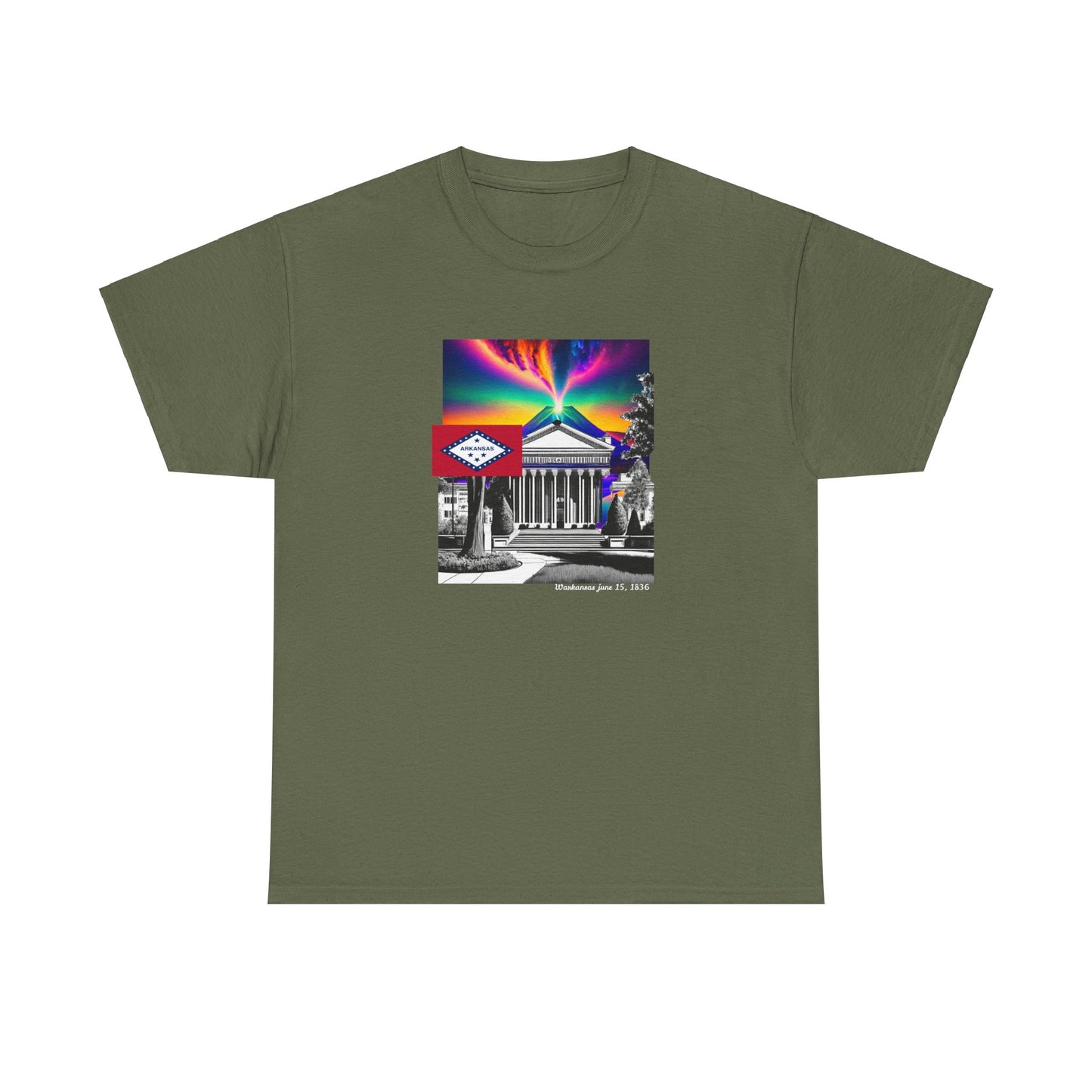 W Arkansas Warkansas (Unisex Heavy Cotton Tee)