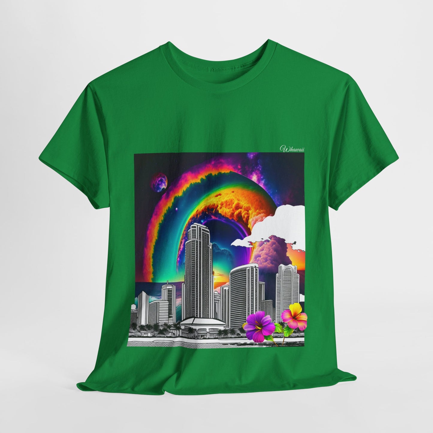 W Hawaii Wawaii (Unisex Heavy Cotton Tee)