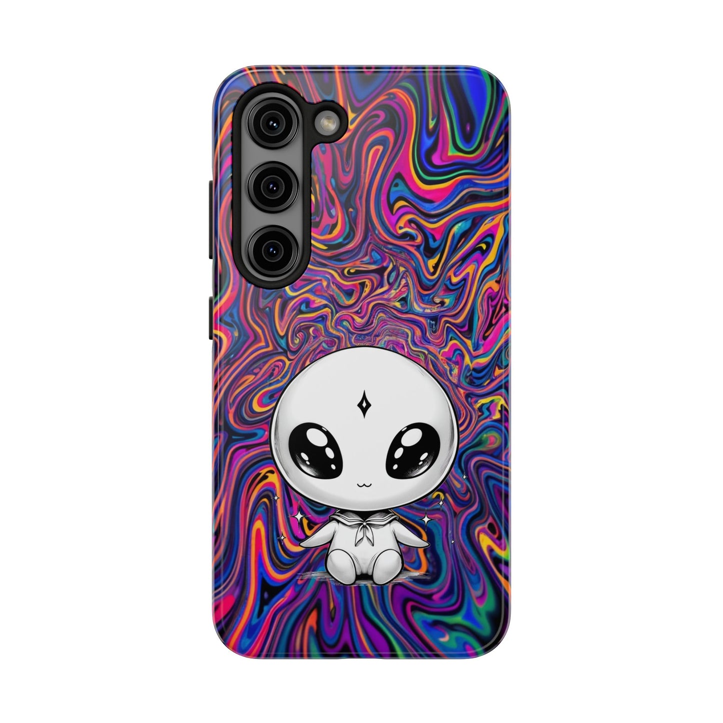Kawaii Alien (Tough iPhone Case)