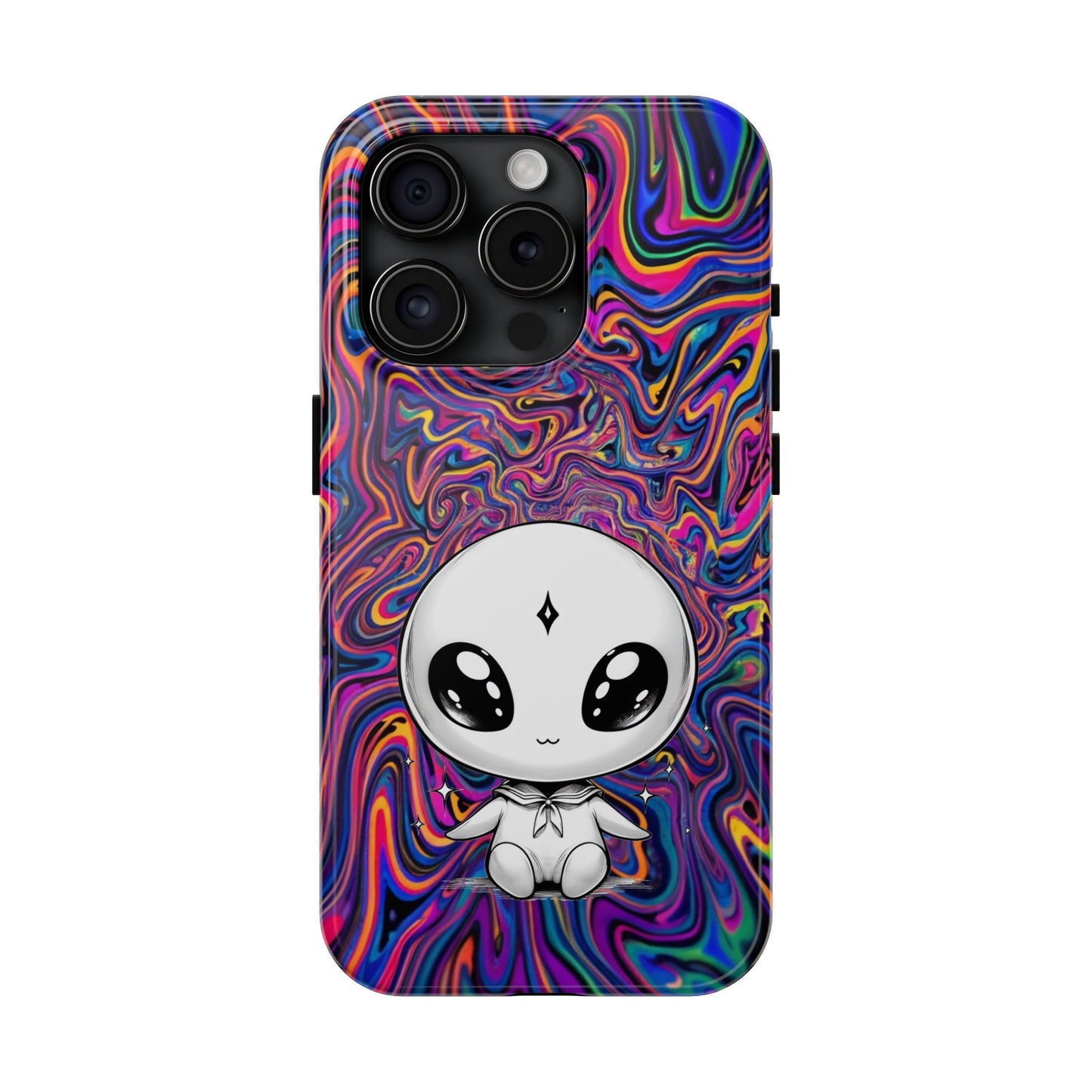 Kawaii Alien (Tough iPhone Case)