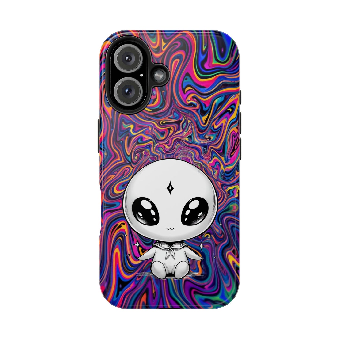 Kawaii Alien (Tough iPhone Case)