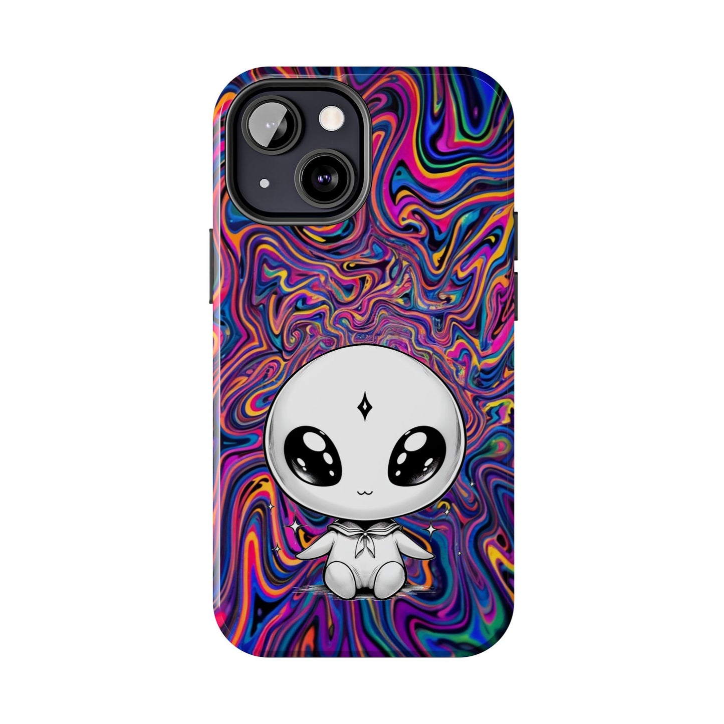 Kawaii Alien (Tough iPhone Case)