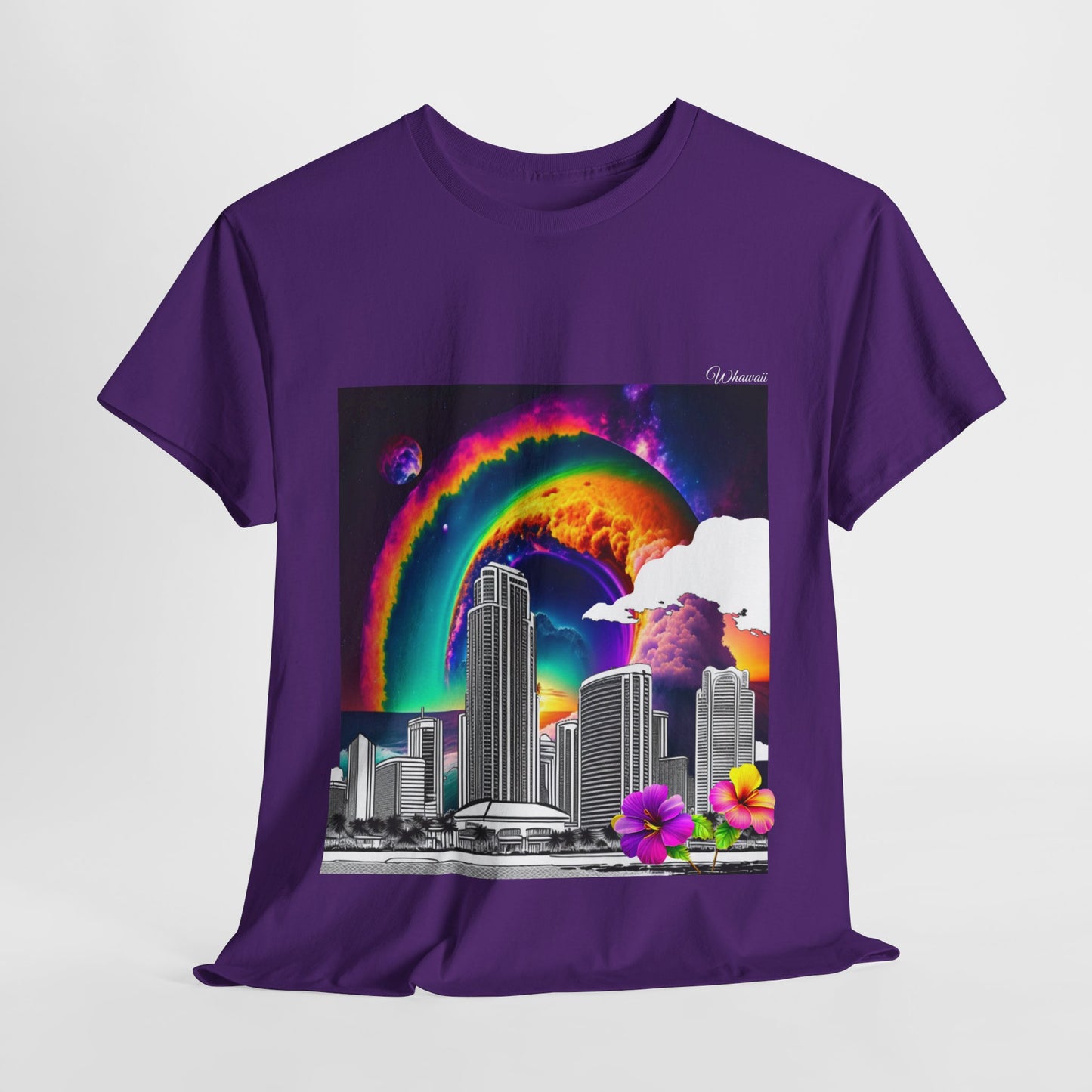 W Hawaii Wawaii (Unisex Heavy Cotton Tee)