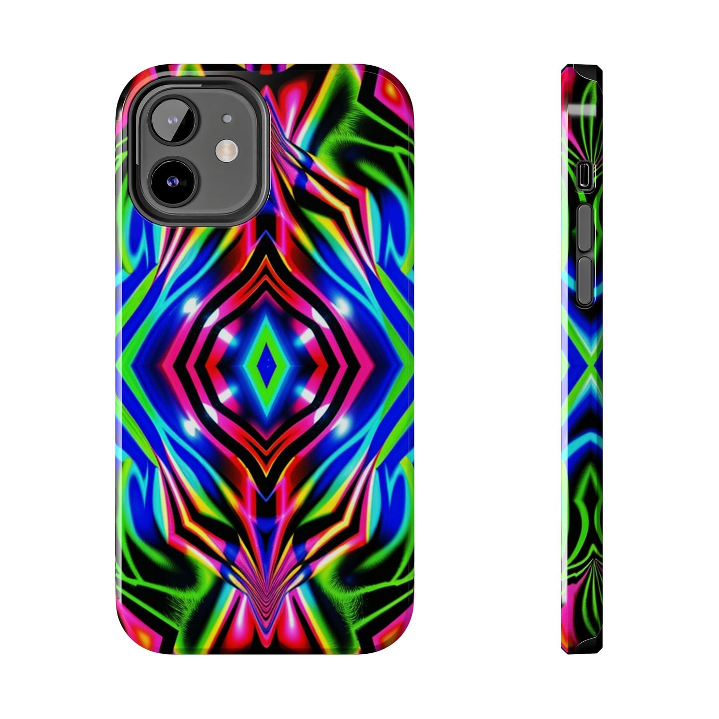 Infinite Neon (Tough iPhone Case)