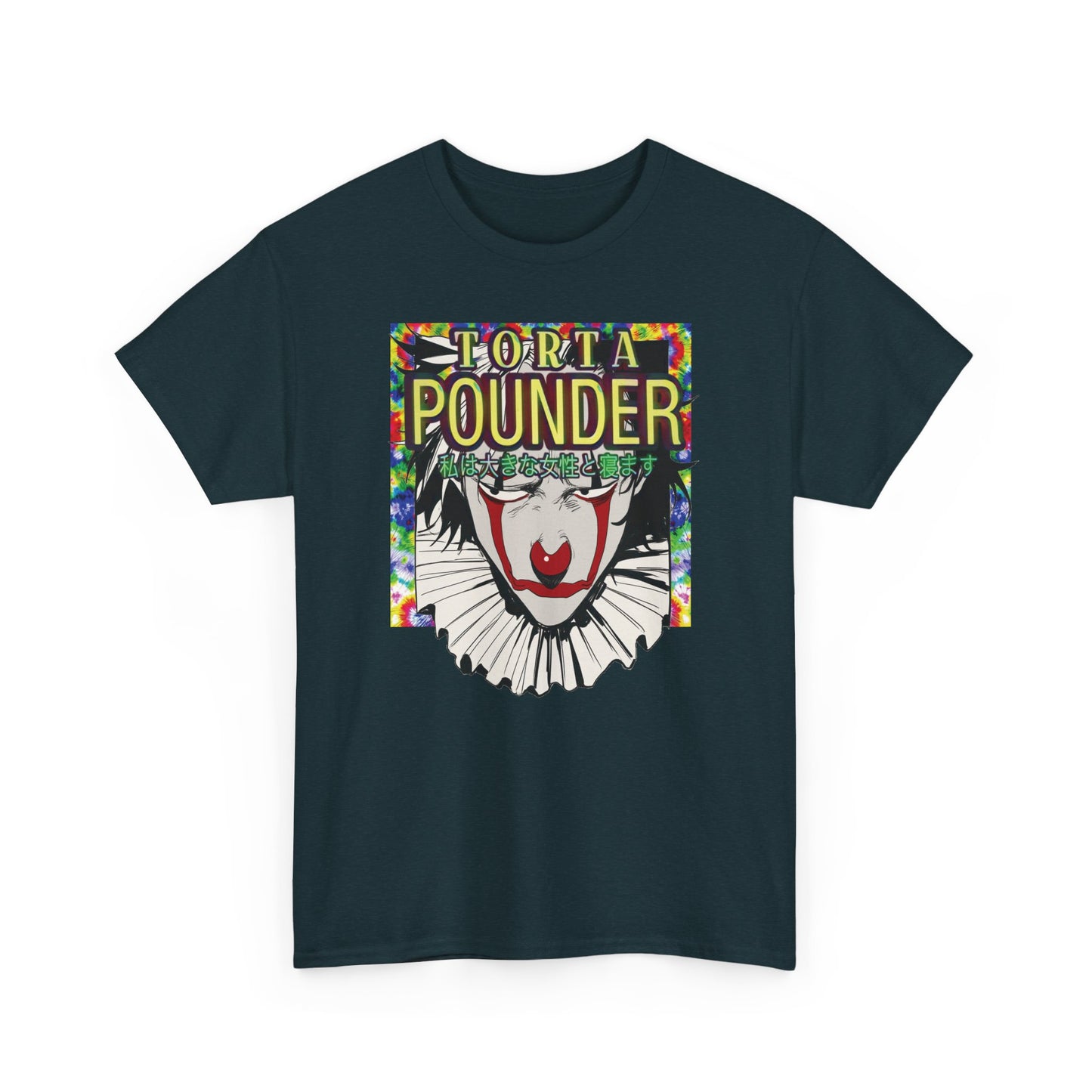 Torta Pounder 私は太った女性が大好きです Unisex Heavy Cotton Tee