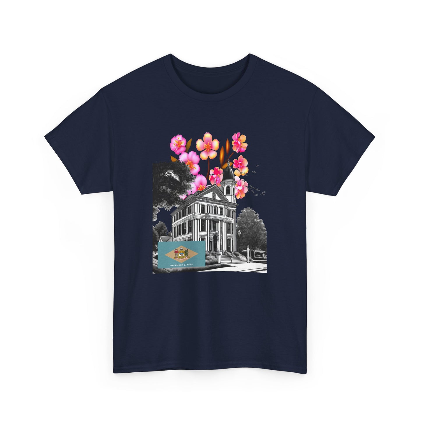 W Delaware Welaware (Unisex Heavy Cotton Tee)